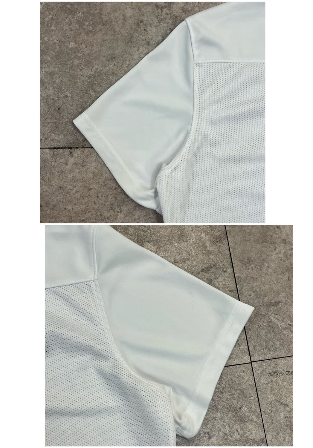 나이키 DRI-FIT 기능성 반팔티 화이트 L #csz3223 상품이미지9