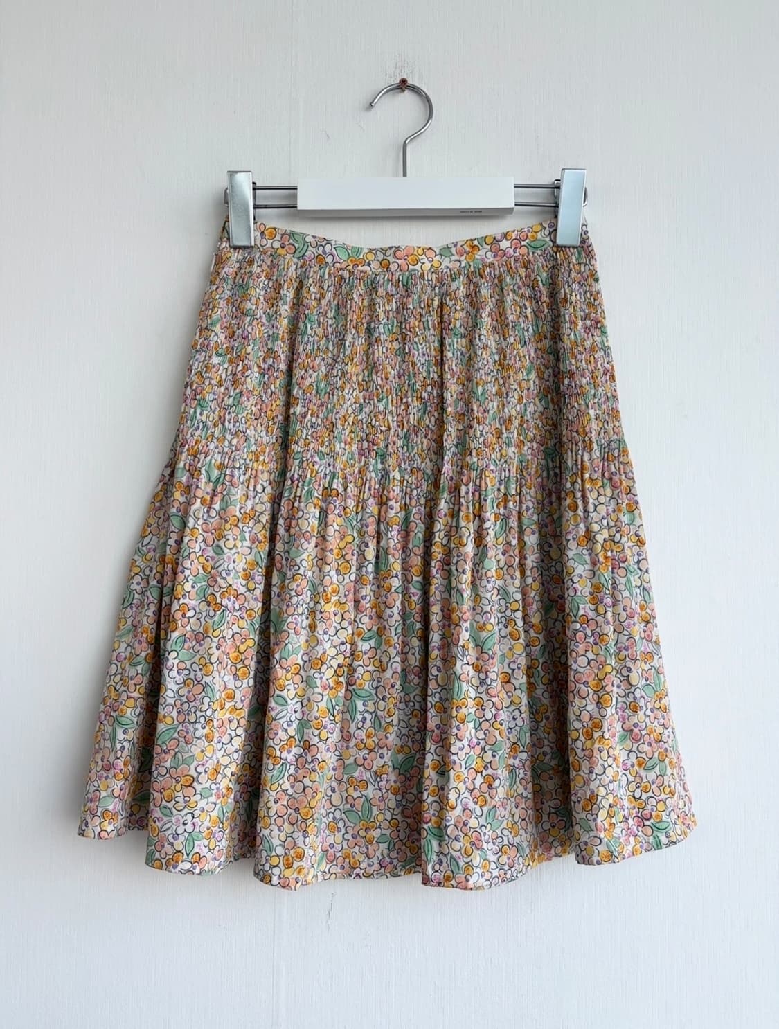 MADAME DIOR 빈티지 파스텔 잔꽃 플레어 스커트 상품이미지1