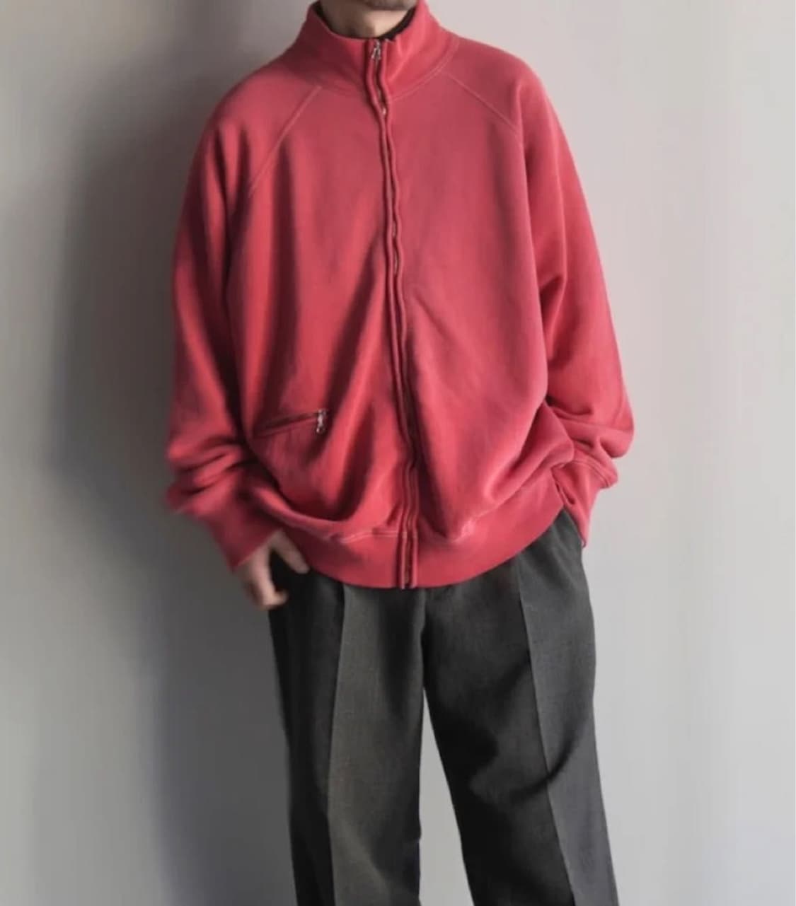 MAATEE&SONS 빈티지 집 스웻 상품이미지1