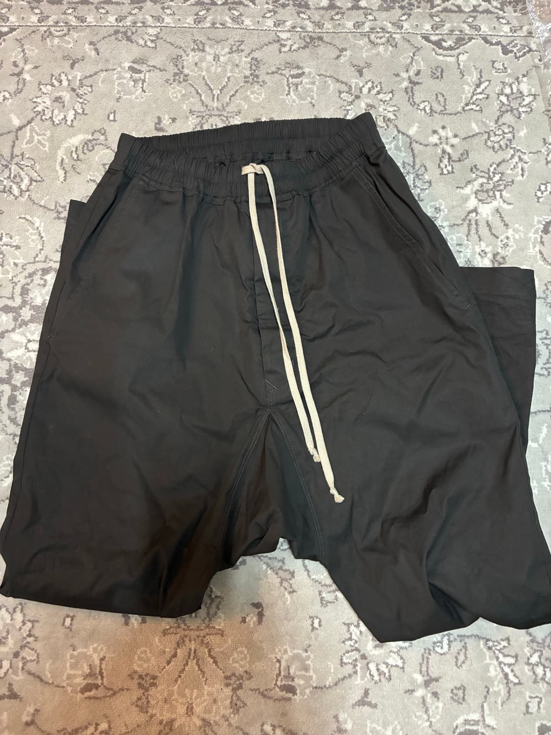 릭오웬스 포터빌 드로스트링 롱 다크더스트 24fw 상품이미지1