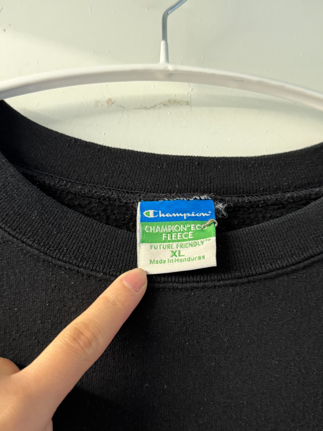 챔피온 블랙 LOVE 스웻셔츠 맨투맨 상품이미지7