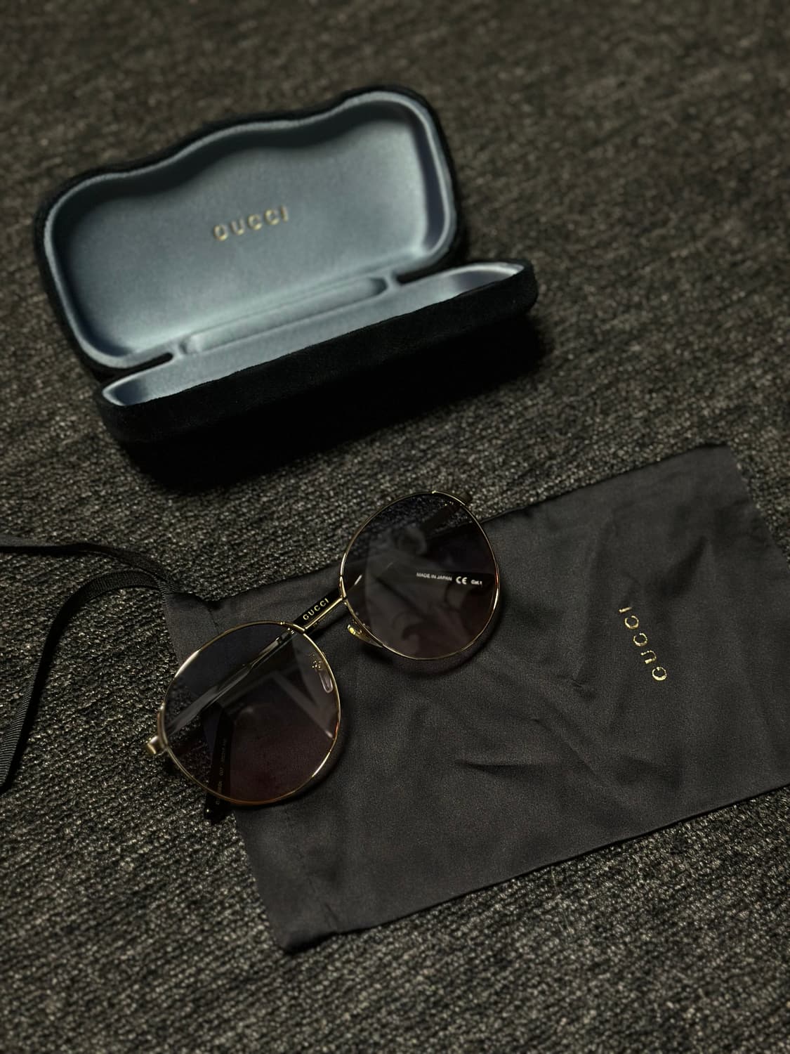 구찌 라운드 메탈 선글라스 (새상품) 상품이미지4