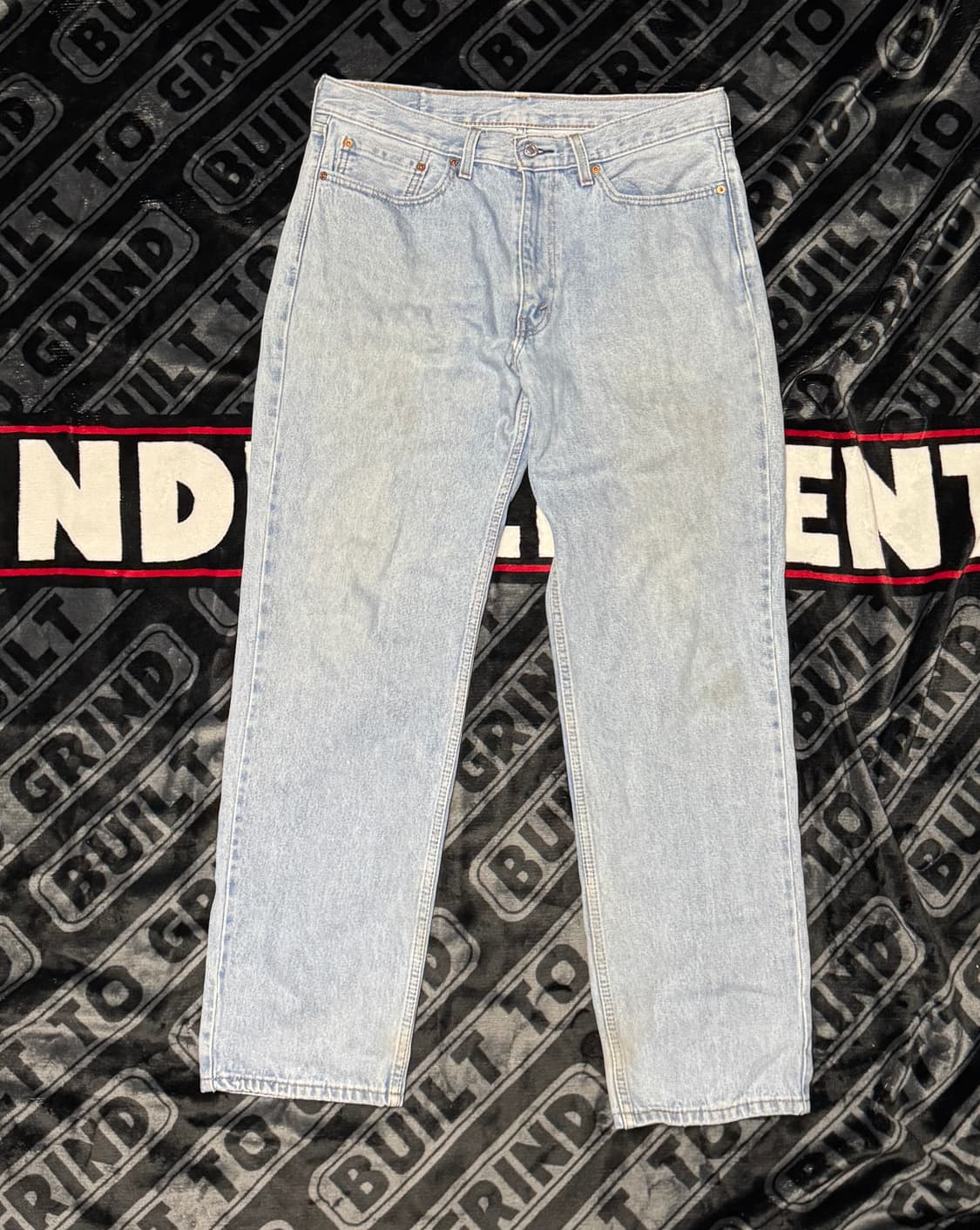 리바이스 550 릴렉시드 핏 진 라이트 스톤워시 블랭크 탭 35X32 상품이미지1