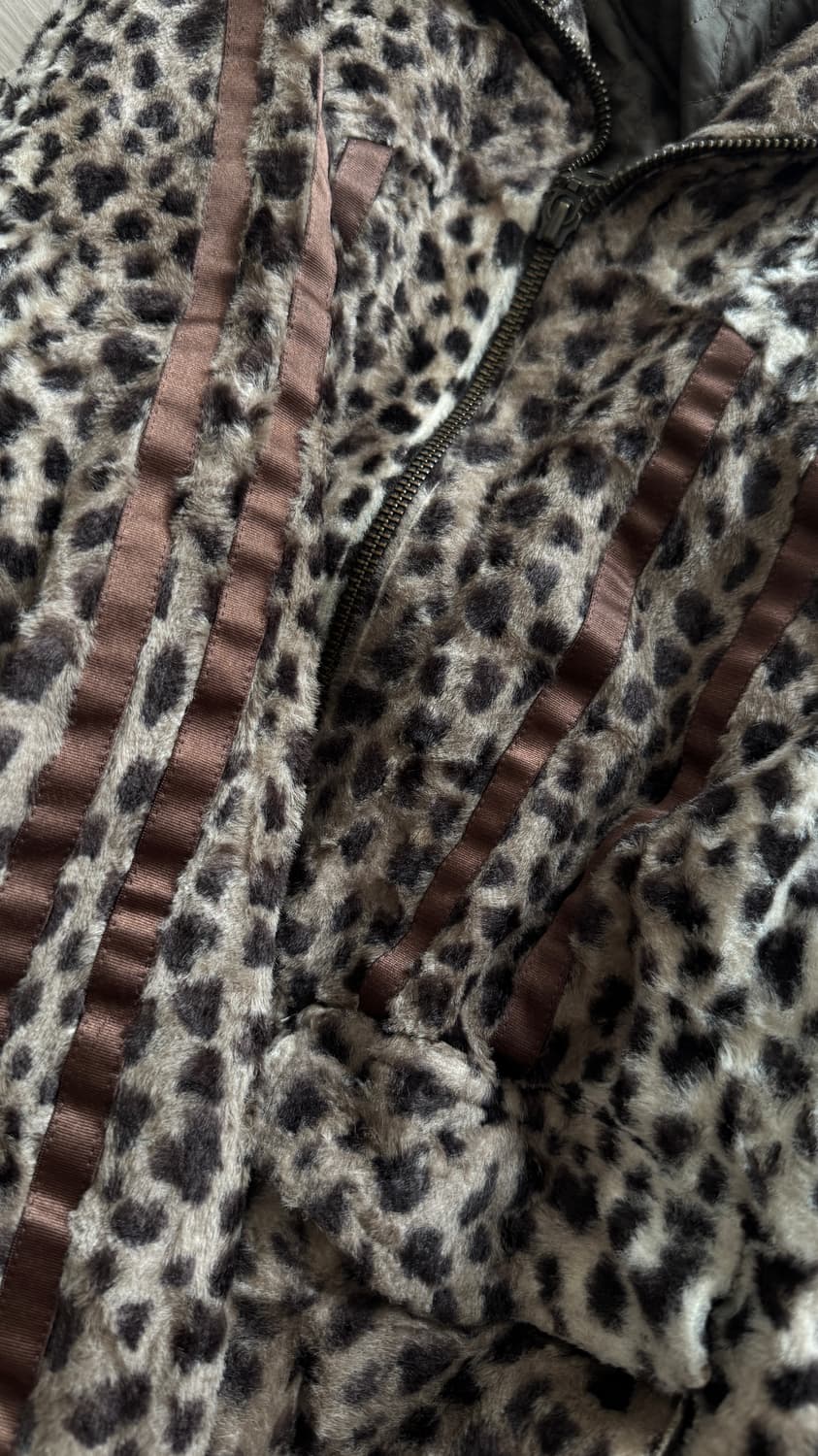 And A 호피 레어파드 집업 상품이미지4