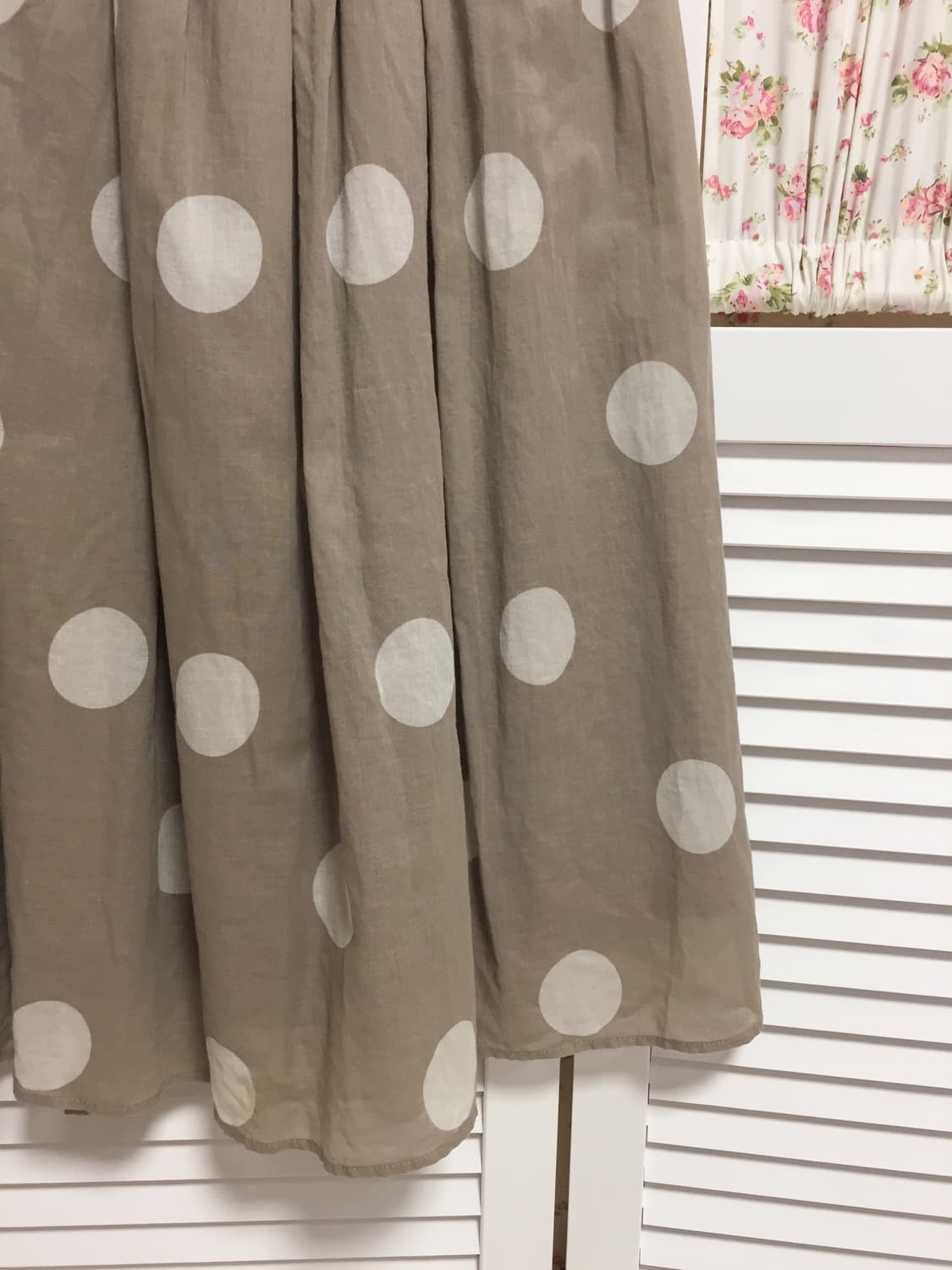 빈티지 모리걸 사만사모스 도트 스커트 상품이미지3