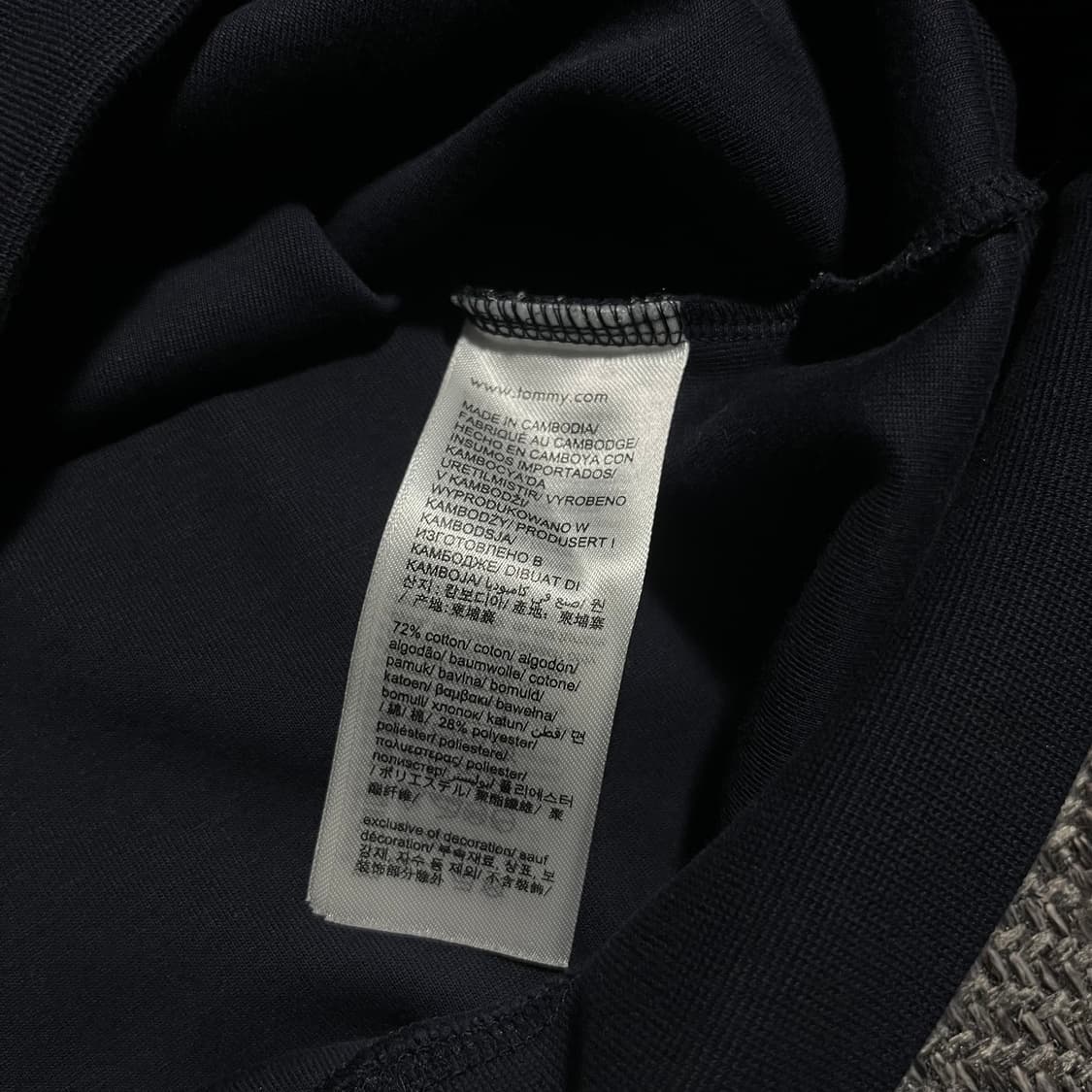 [100] TOMMY 타미힐피거 스웻 반집업 상품이미지7