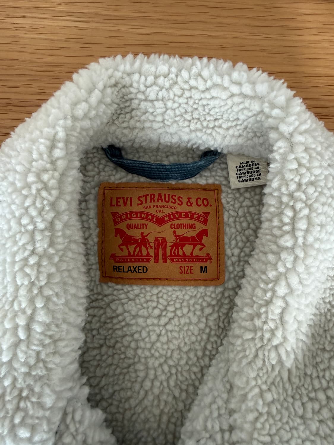 리바이스(Levi's) 코듀로이 쉐르파 자켓 상품이미지7