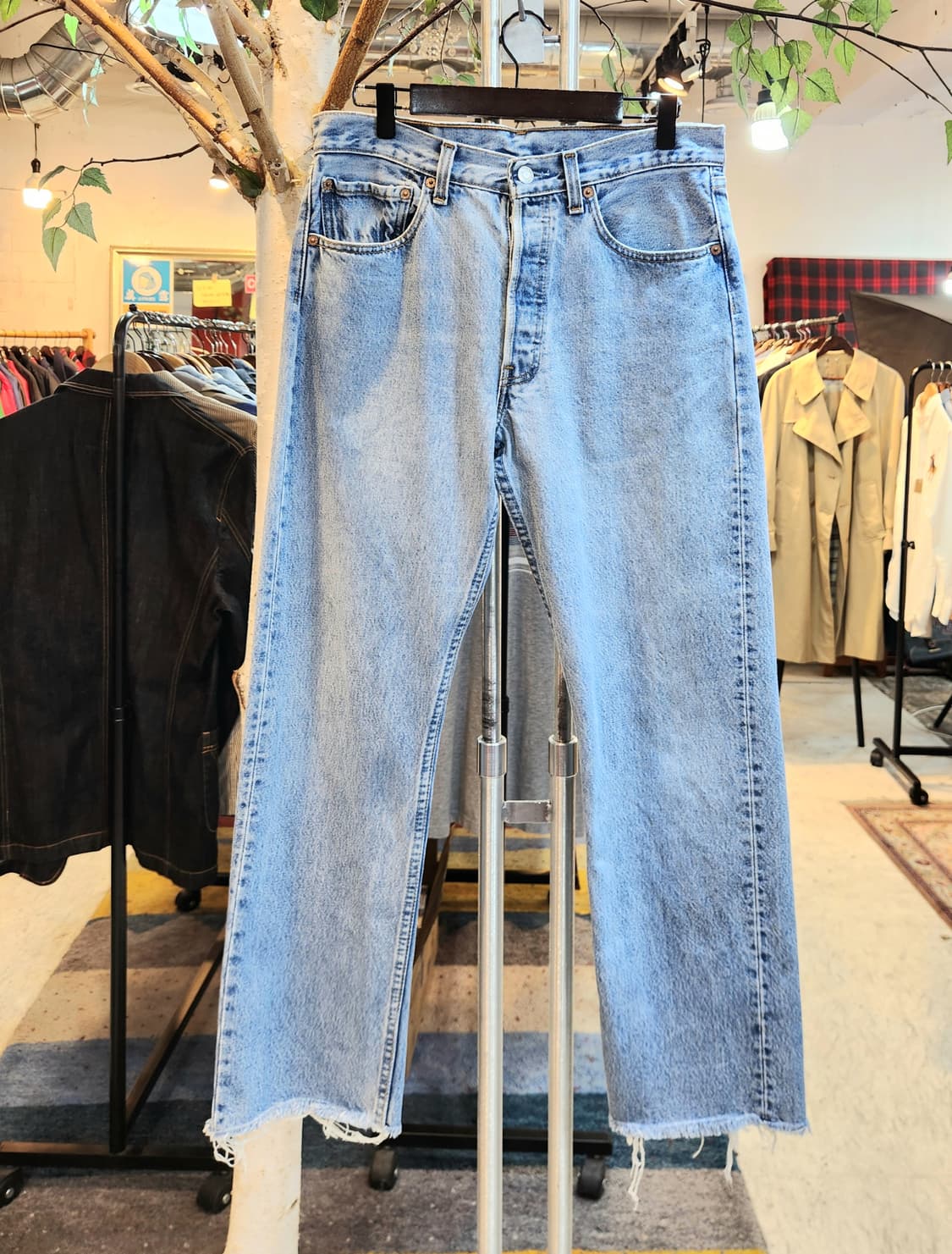 90s 리바이스 캐나다산 501  빈티지 데님 팬츠 상품이미지5