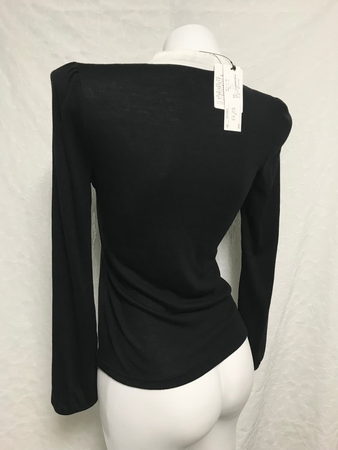 빈티지 로걀 프릴 레이스 니트 롱슬리브 탑 상품이미지3