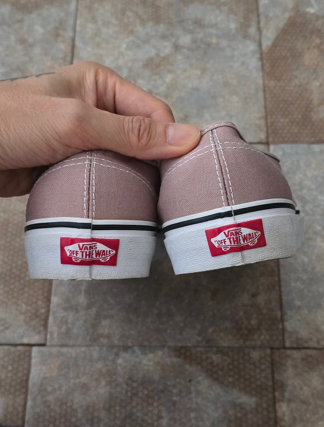 (255)반스 어센틱 그레이 핑크 상품이미지7