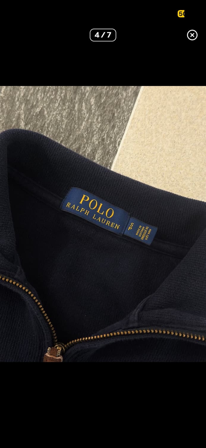 폴로 코튼 하프 집업 상품이미지4