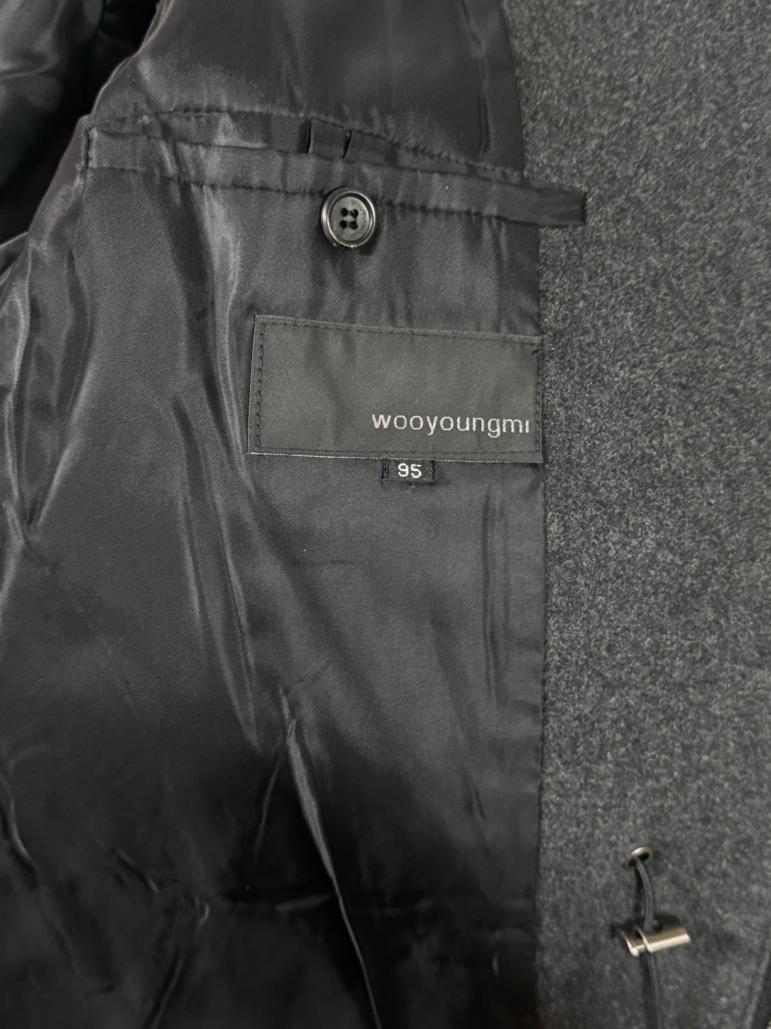 정품 WOOYOUNGMI 우영미 아카이브 더블숏코트 95 상품이미지8