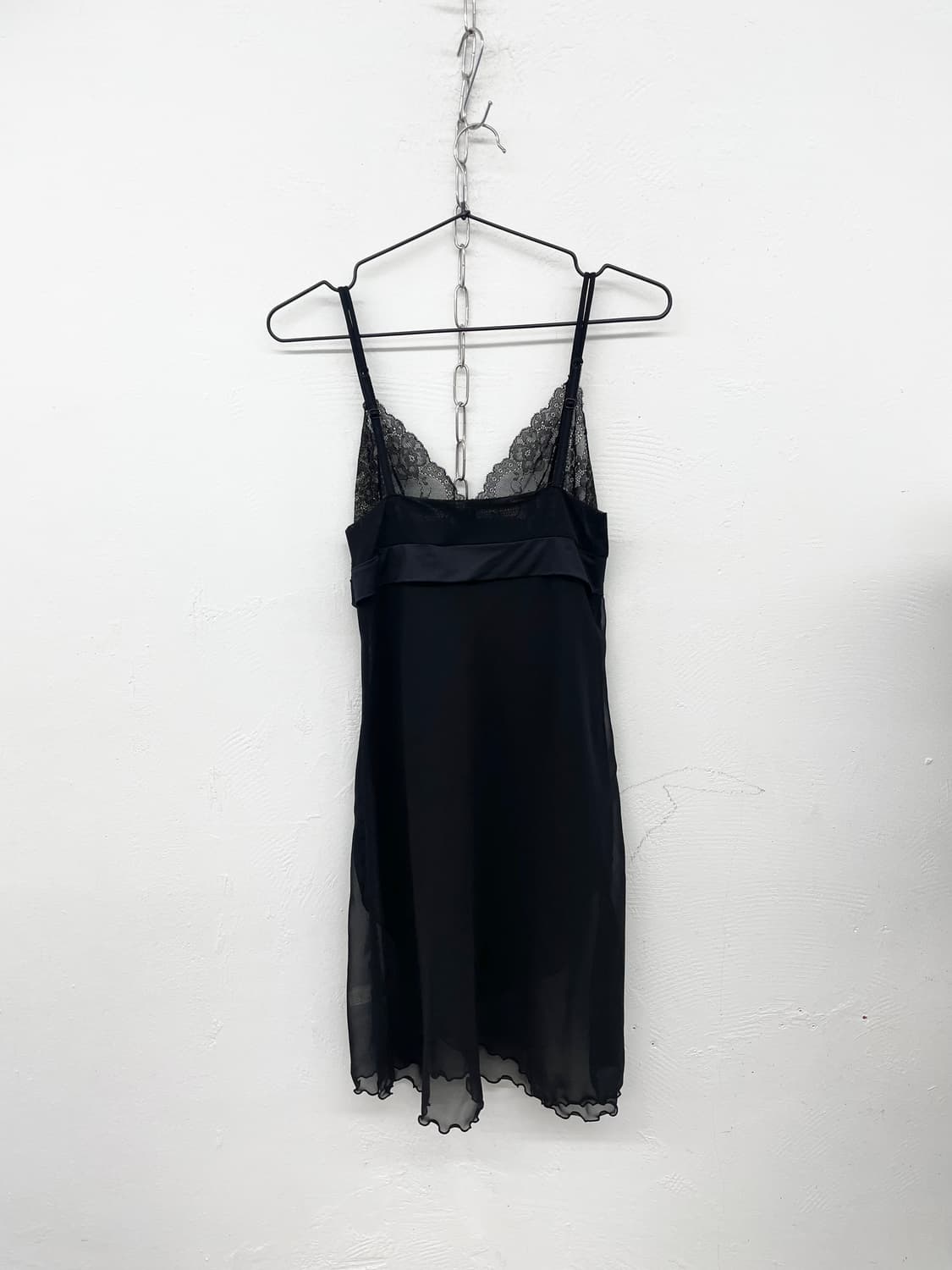 블랙페어리 레이스 시어 슬립 상품이미지6