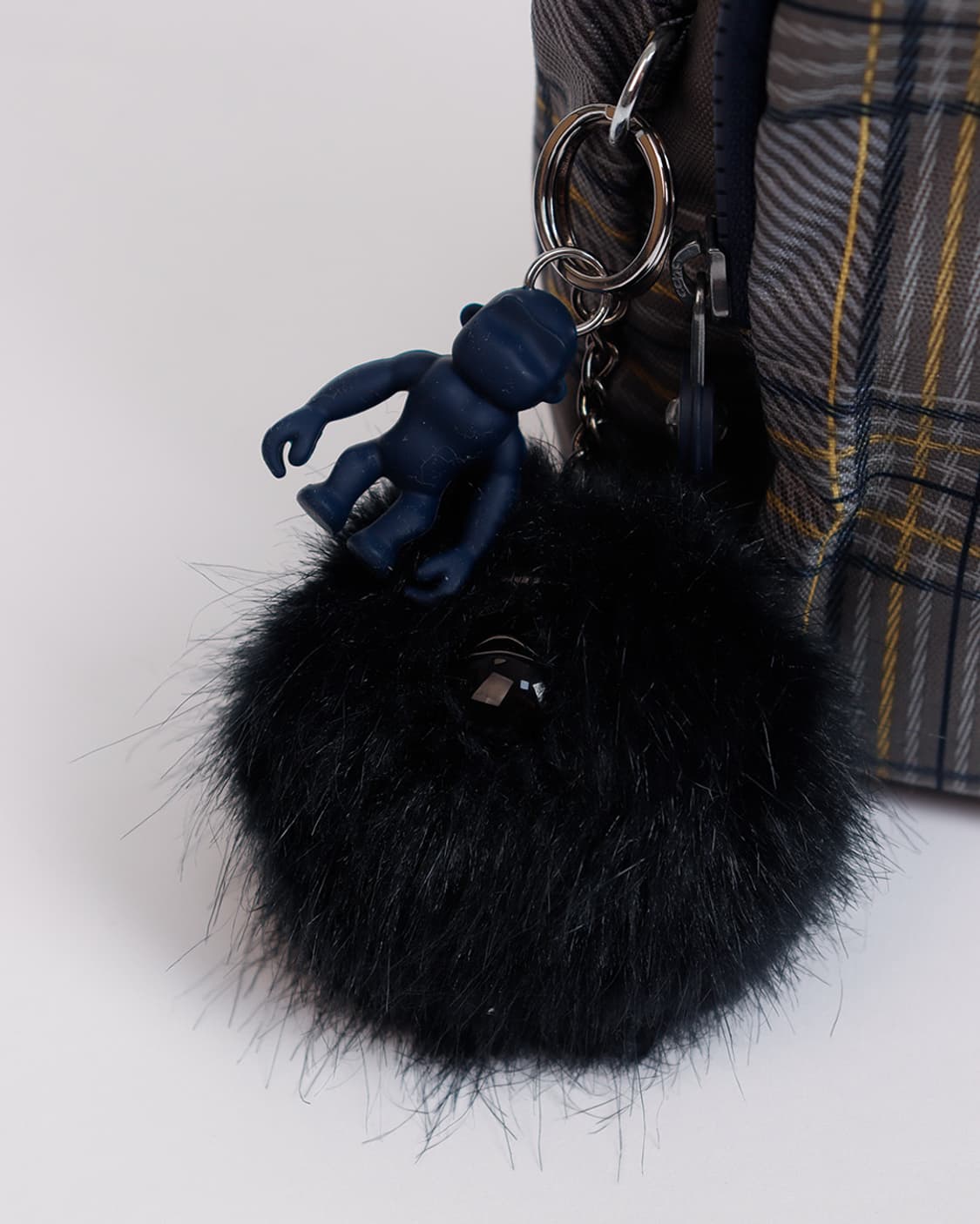 [Kipling] 체크패턴 멀티 포켓 나일론 토트백 상품이미지6