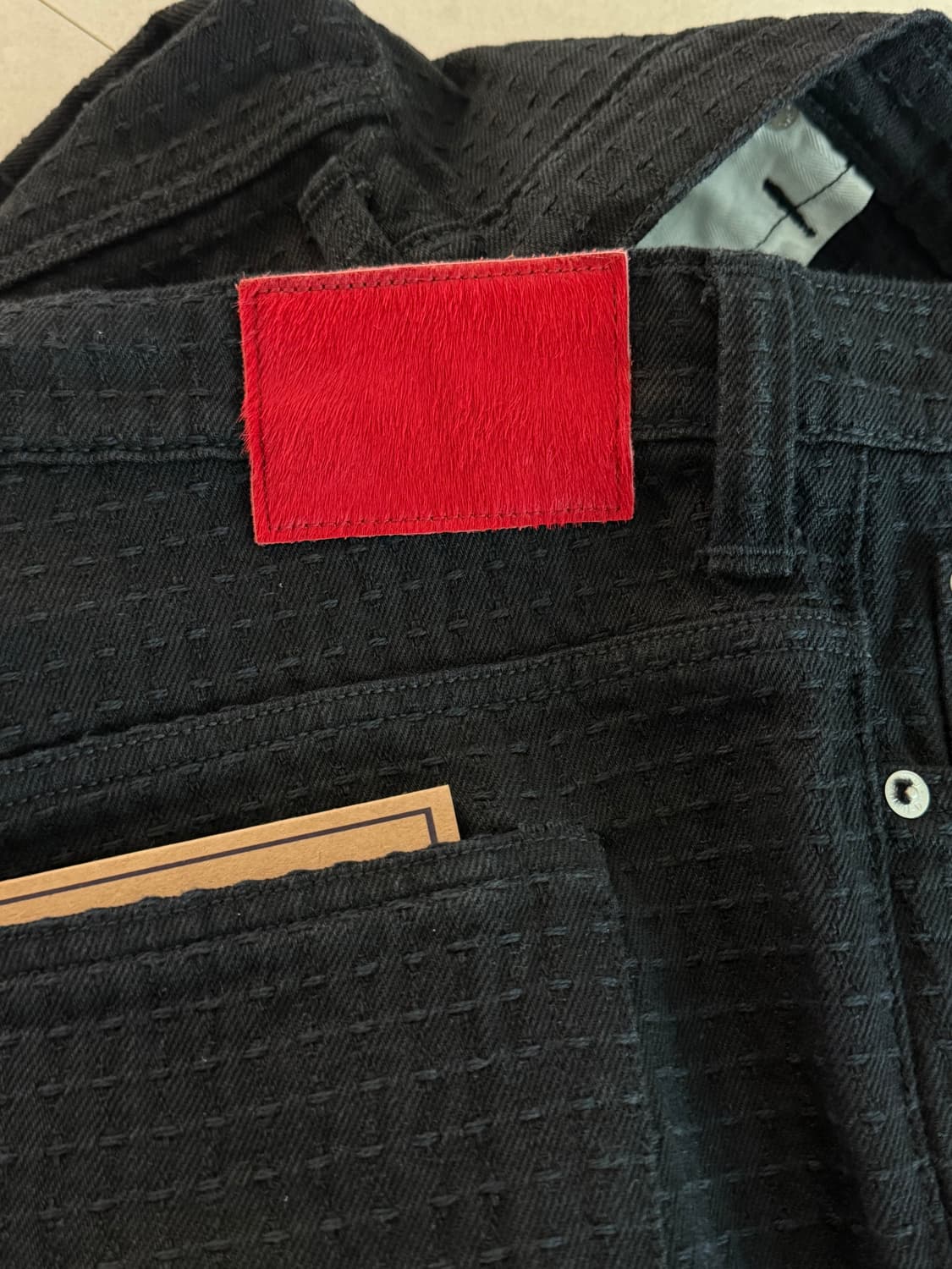 (36) 뤠쓰x느린양반 사시코 부츠컷 데님팬츠 상품이미지2