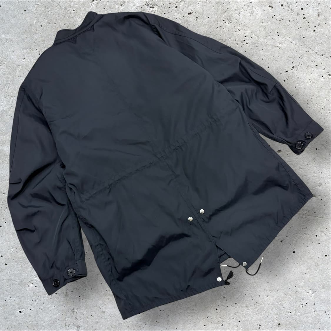 [XL] 15s 산드로 파리 여우털 내피 블랙 야상 자켓 C827 상품이미지2