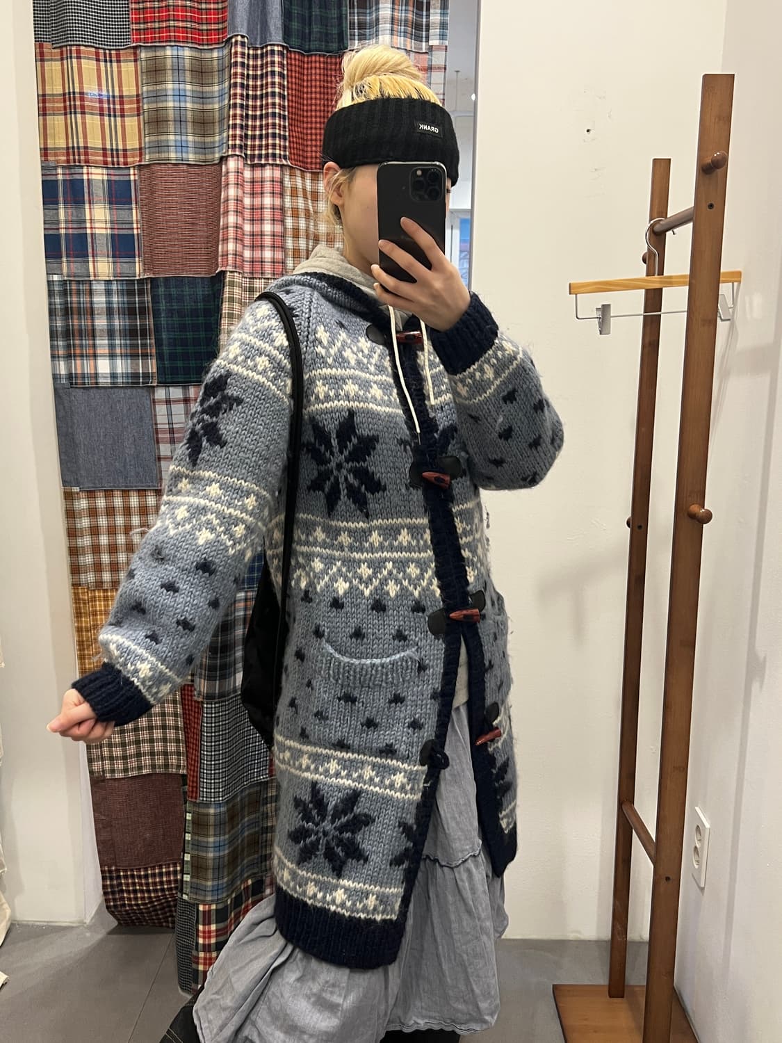 넘버나인 스카이블루 더플 코위찬 상품이미지4