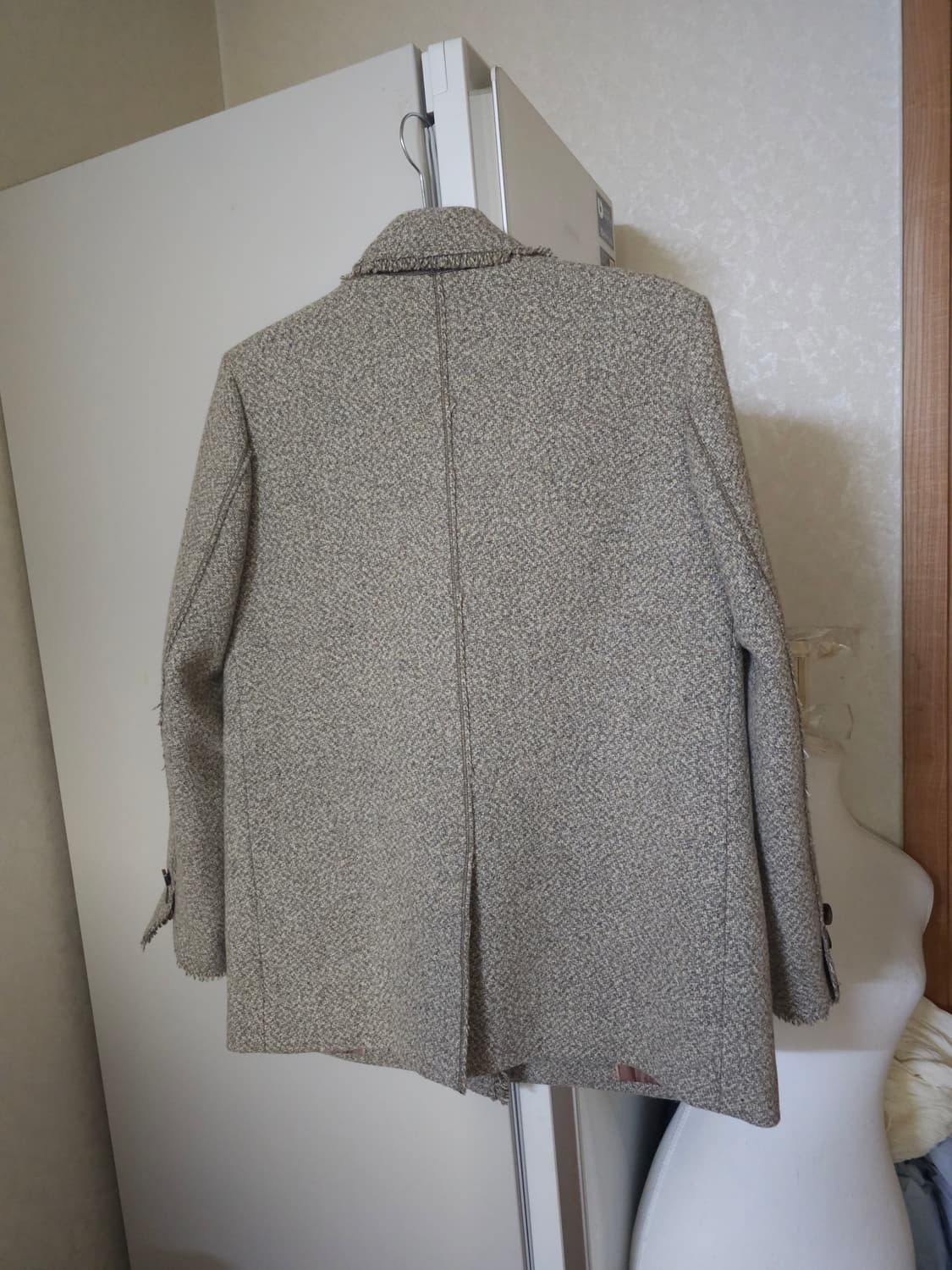 지컷 트위드 울자켓 상품이미지6