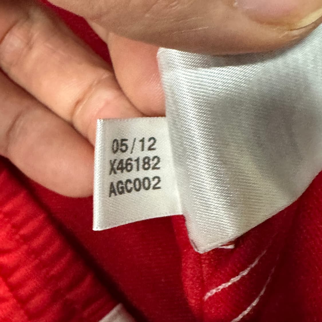 아디다스 파이어버드 레드 트랙팬츠 해외판 상품이미지5