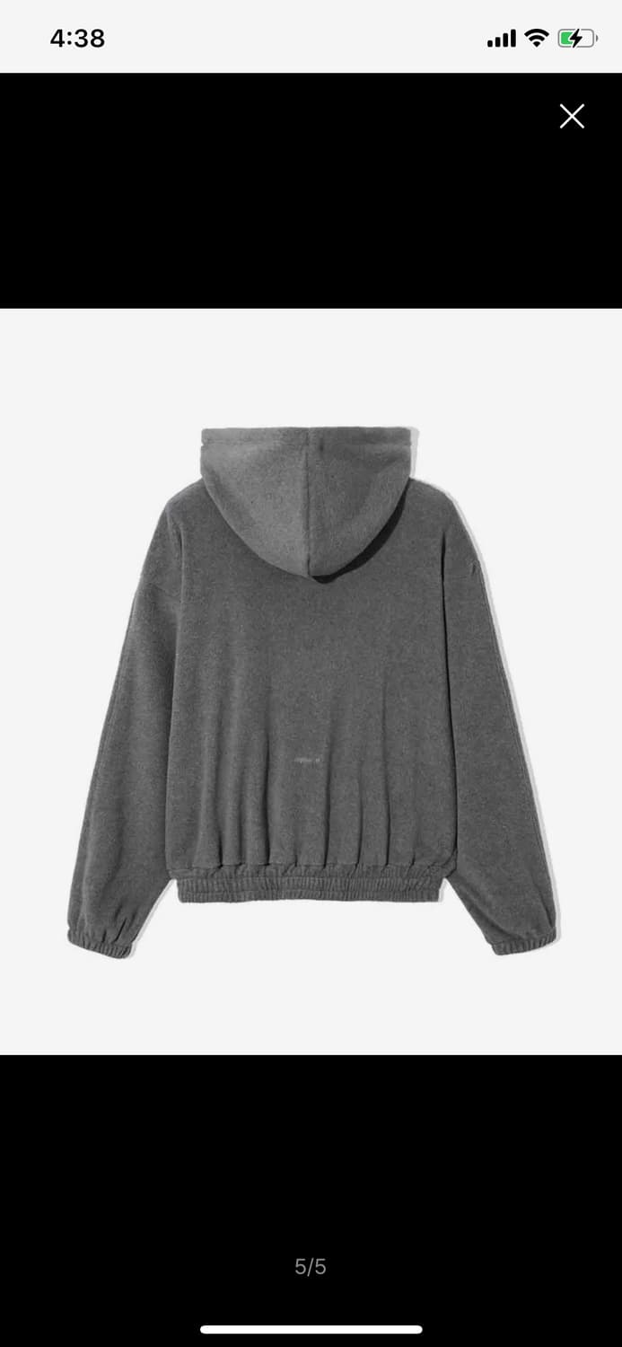 렌세 플리스 풀오버 후드티 상품이미지2