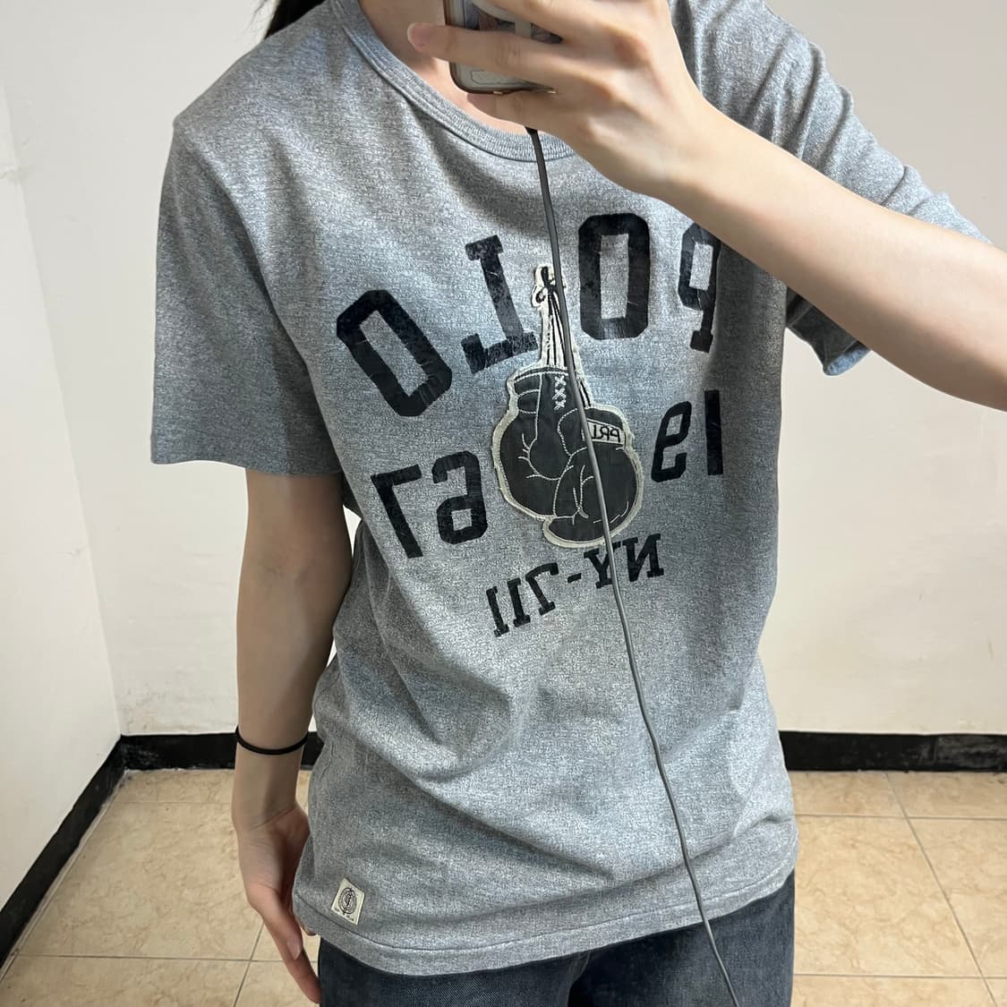 Polo Ralph Lauren Grey T-Shirt 상품이미지3