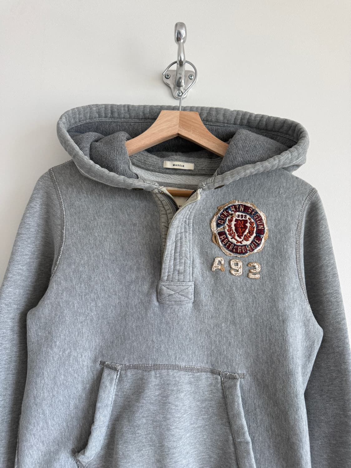 아베크롬비(bercrombie & Fitch) 하프집업 후드 상품이미지2