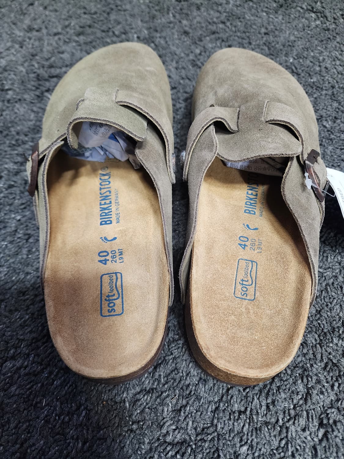 버켄스탁 보스턴  새상품 260사이즈  상품이미지3