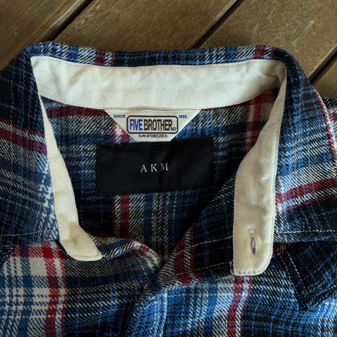 Five Brother × AKM 플란넬 웨스턴 셔츠 상품이미지7