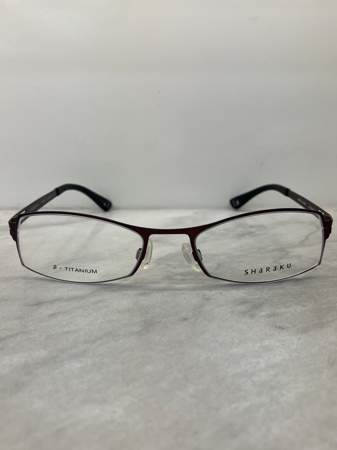 사라쿠 SHARAKU 엔틱 레드 스퀴벌 메탈테 안경 상품이미지6