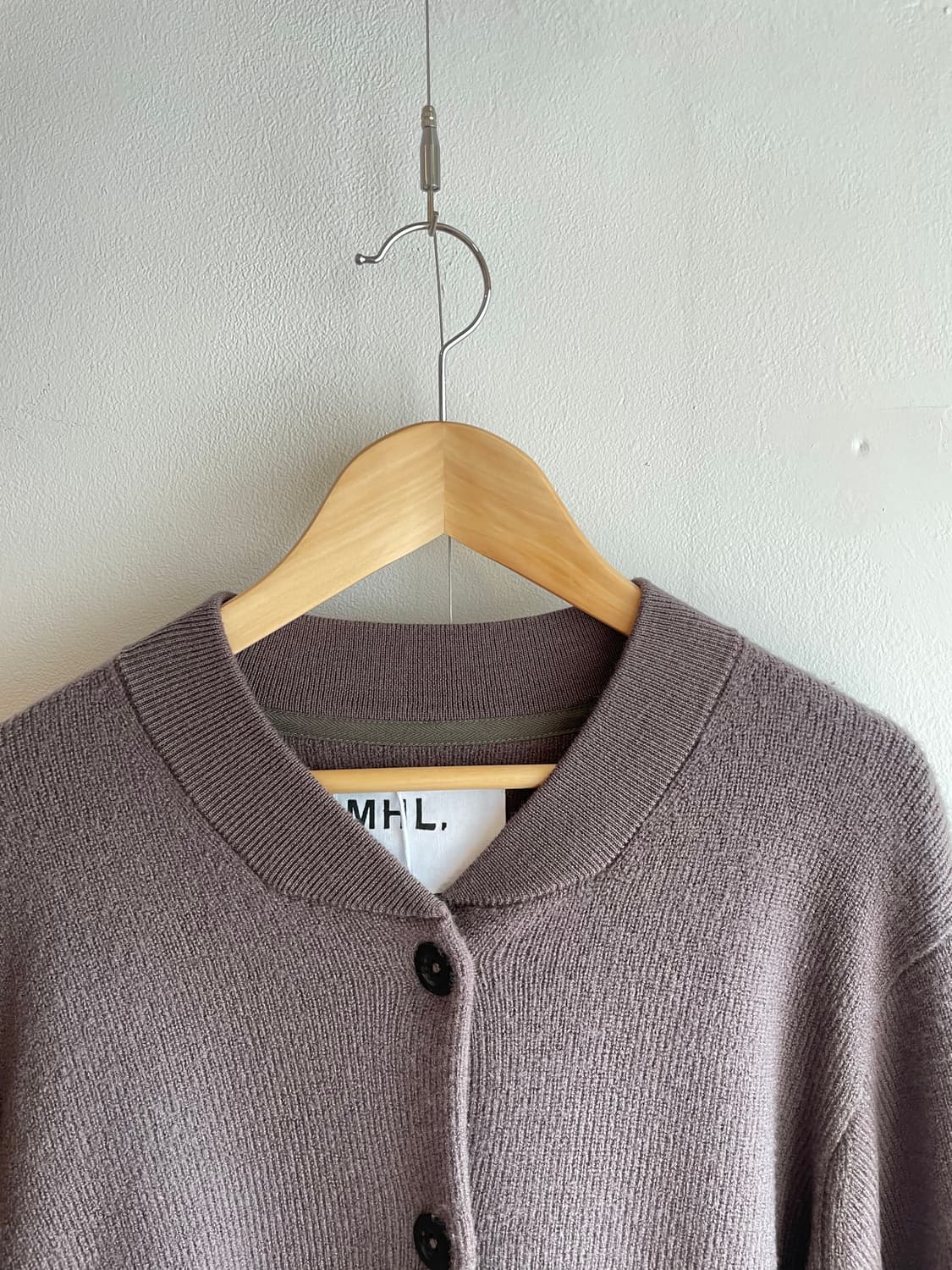 MHL 마가렛호웰 재팬라인 울 니트 가디건 상품이미지3