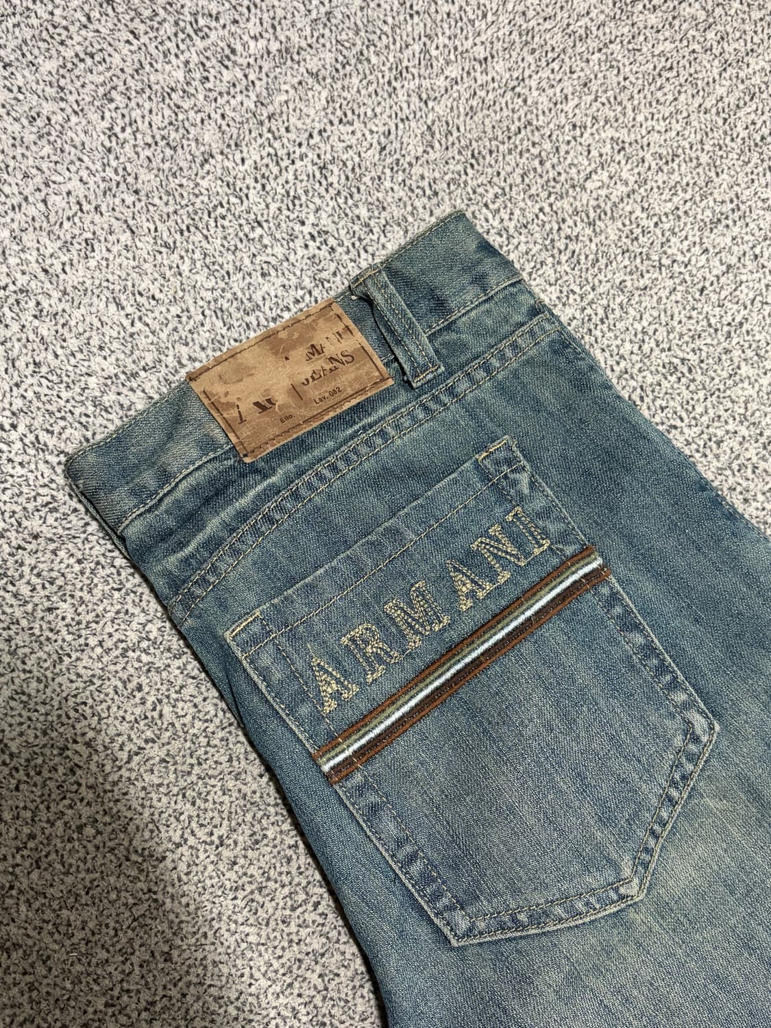 엠포리오 아르마니 아카이브 레귤러 슬러브 데님 상품이미지3