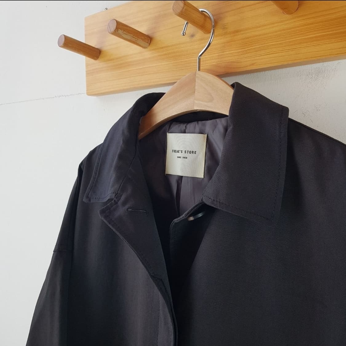 프릭스토어 스탠 카라 코트 상품이미지5