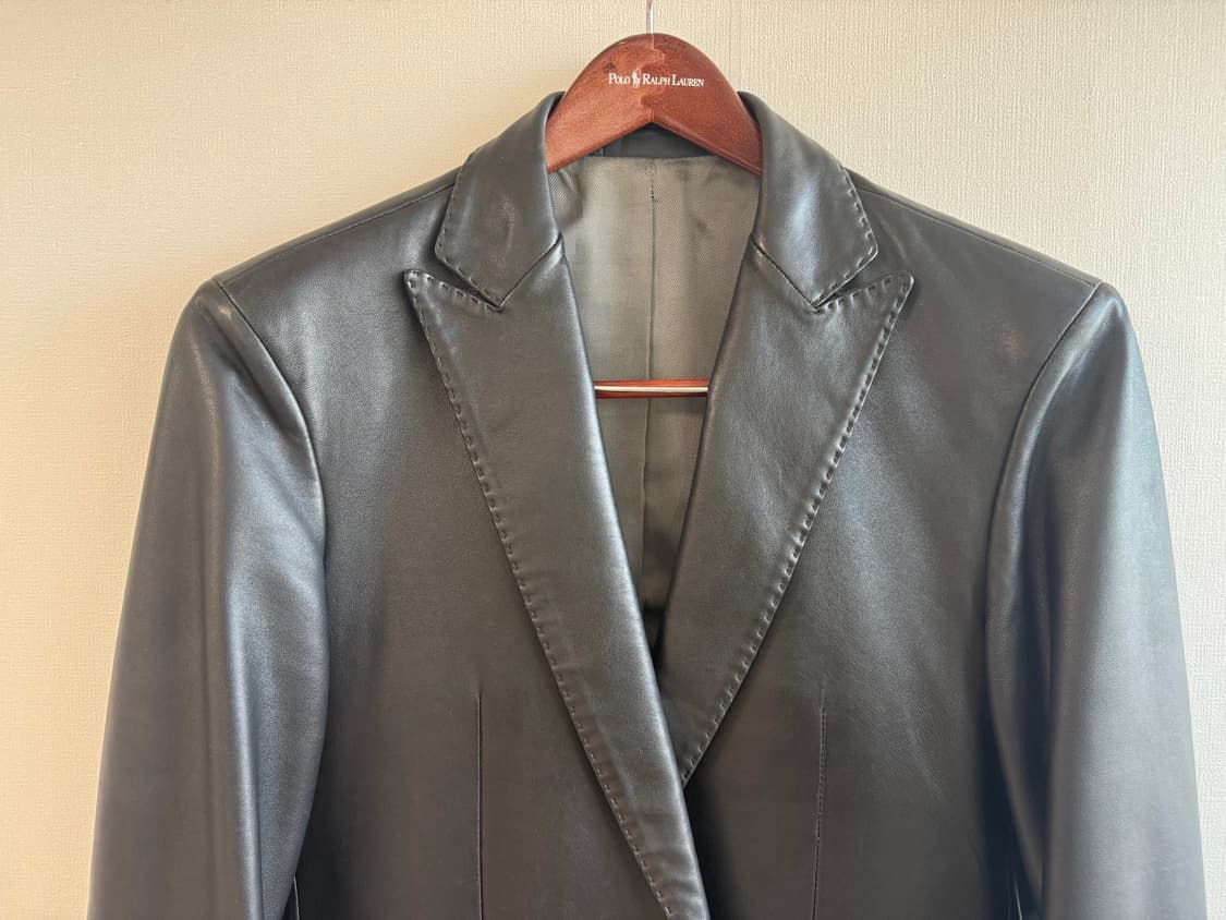 코모도 양가죽 레더자켓 (착샷ㅇ) 상품이미지4