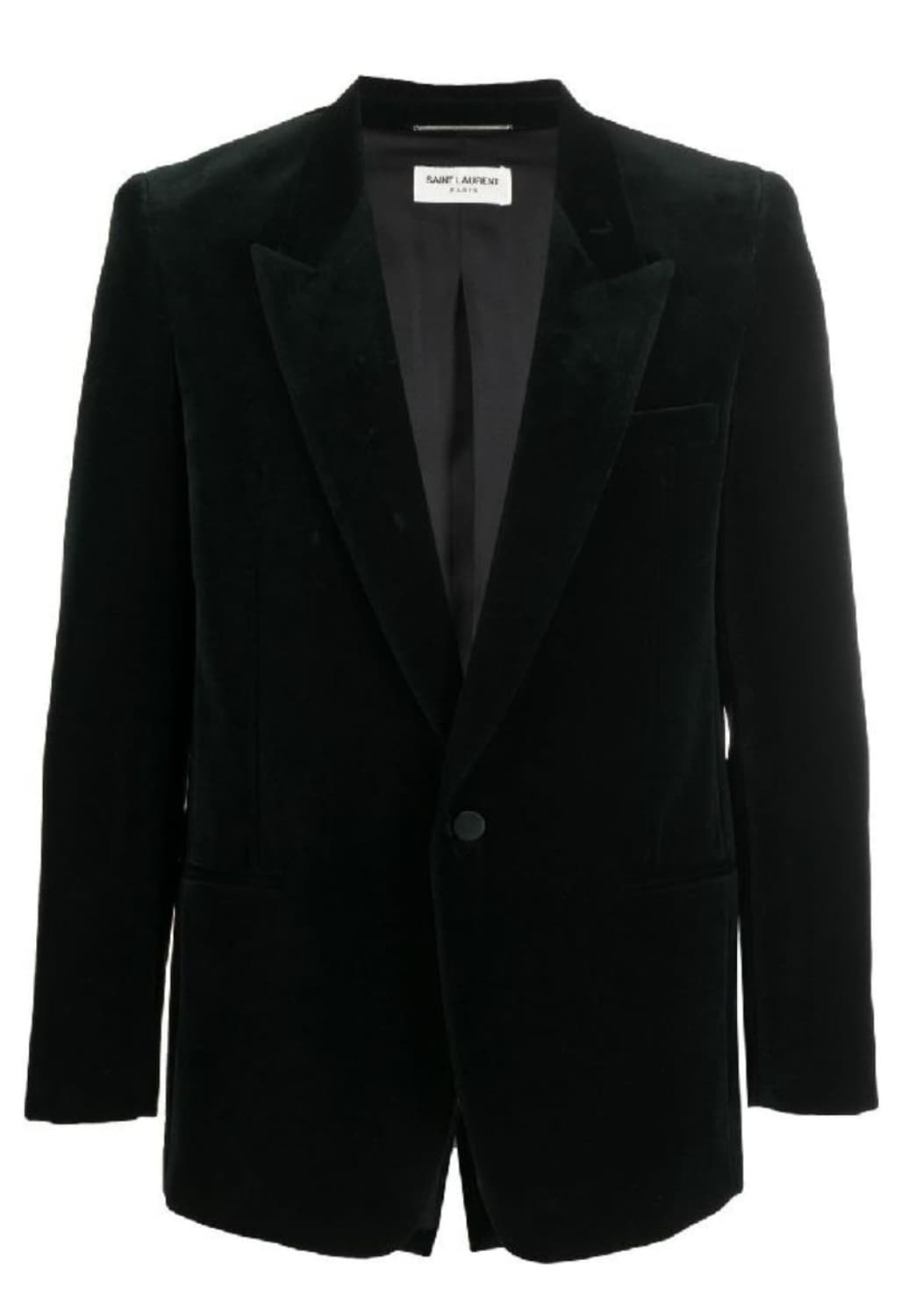 생로랑 블랙 글리터 벨벳자켓50 상품이미지3