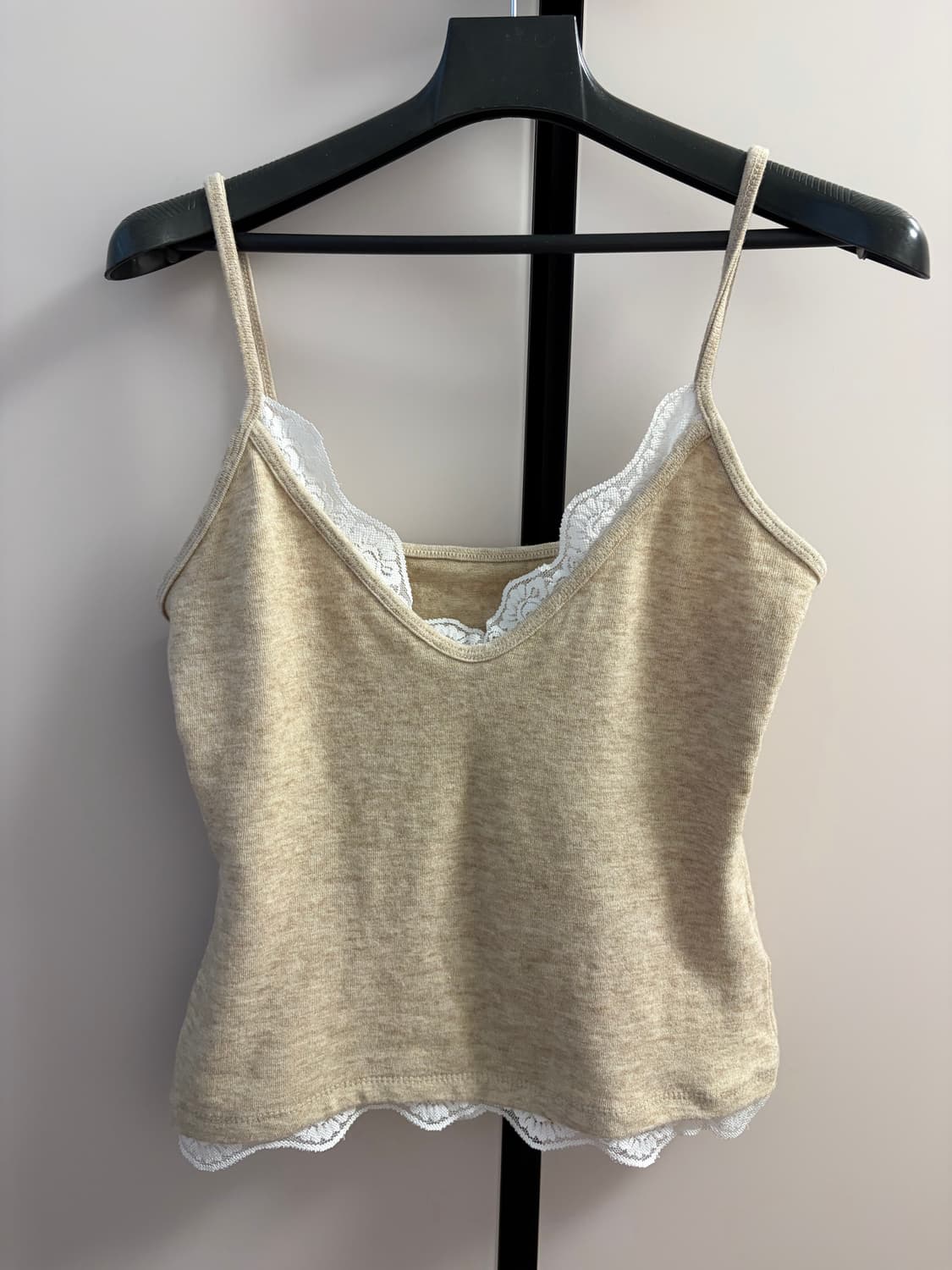 아워캐비넷 새상품 purin 레이스 슬리브리스 oatmeal 상품이미지3