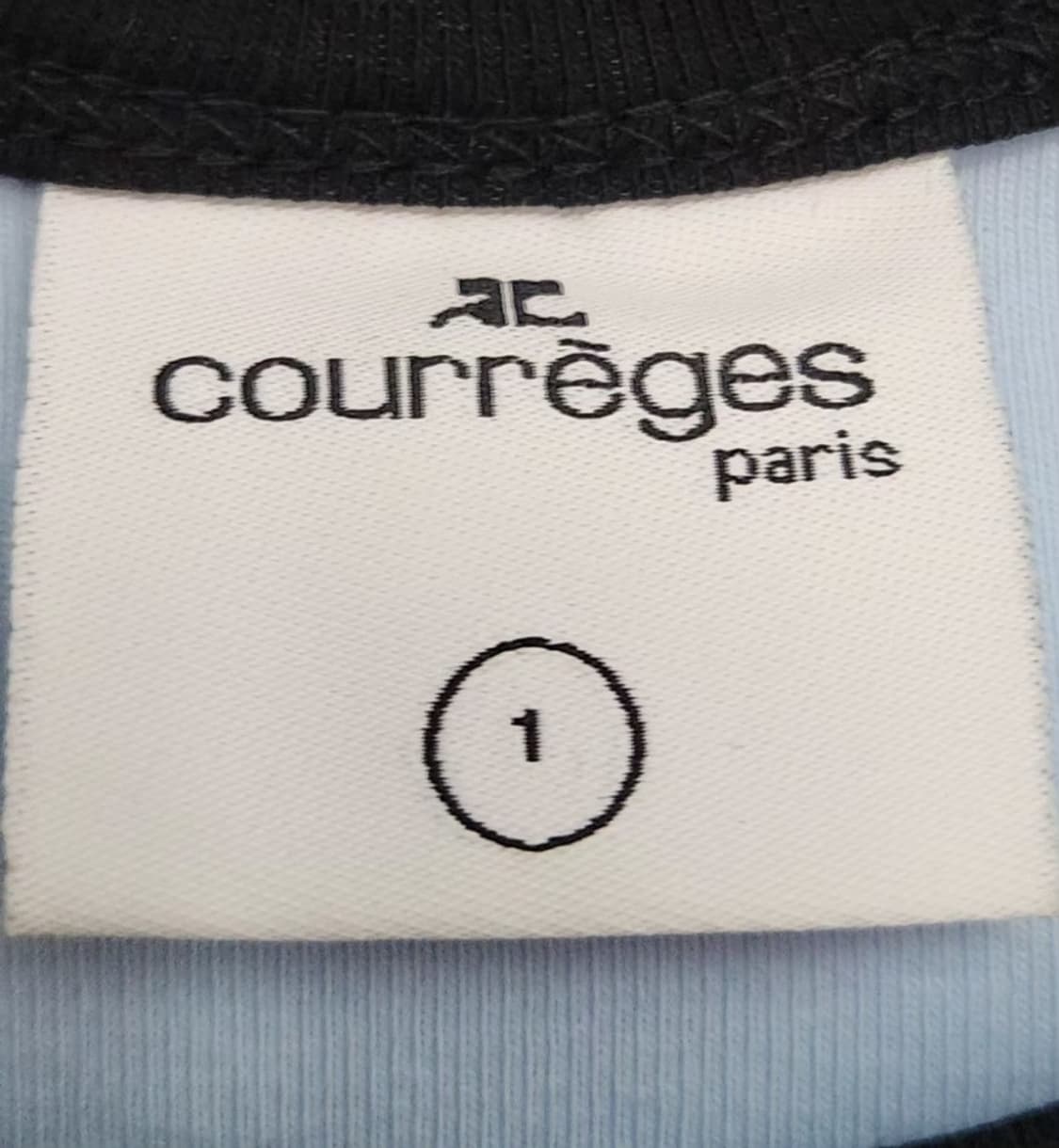 [courreges 꾸레쥬] 85 44 여 반팔 티셔츠 상품이미지3