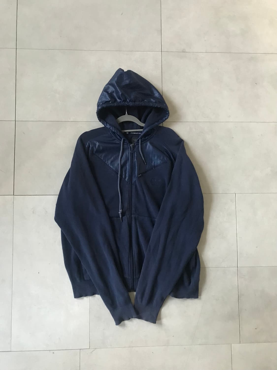 아디다스 네이비 니트집업 상품이미지6