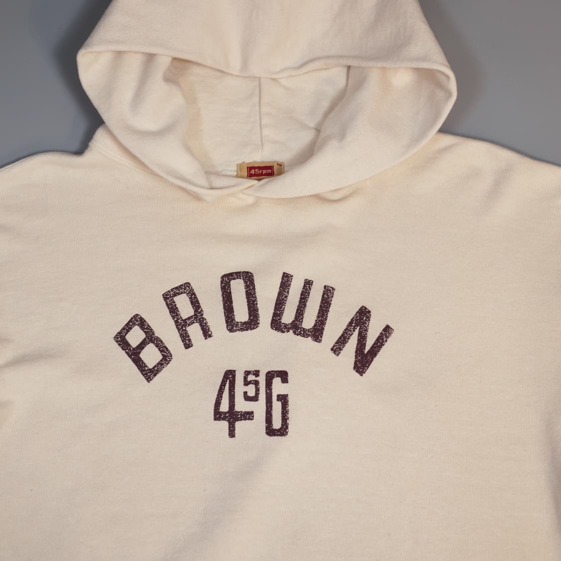 45rpm 일본 후드스웻 상품이미지5