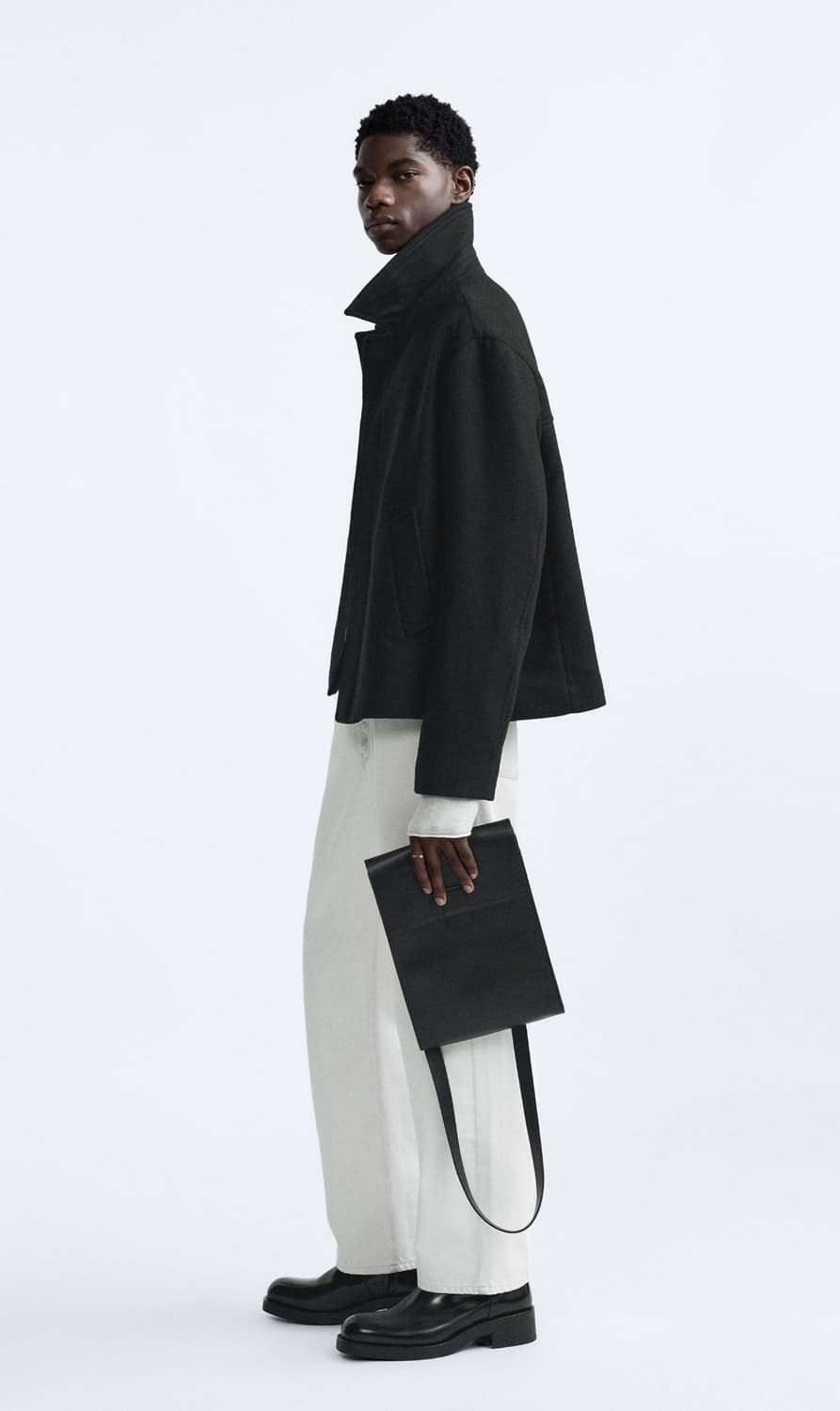 자라 울블렌드 자켓 xl 상품이미지2