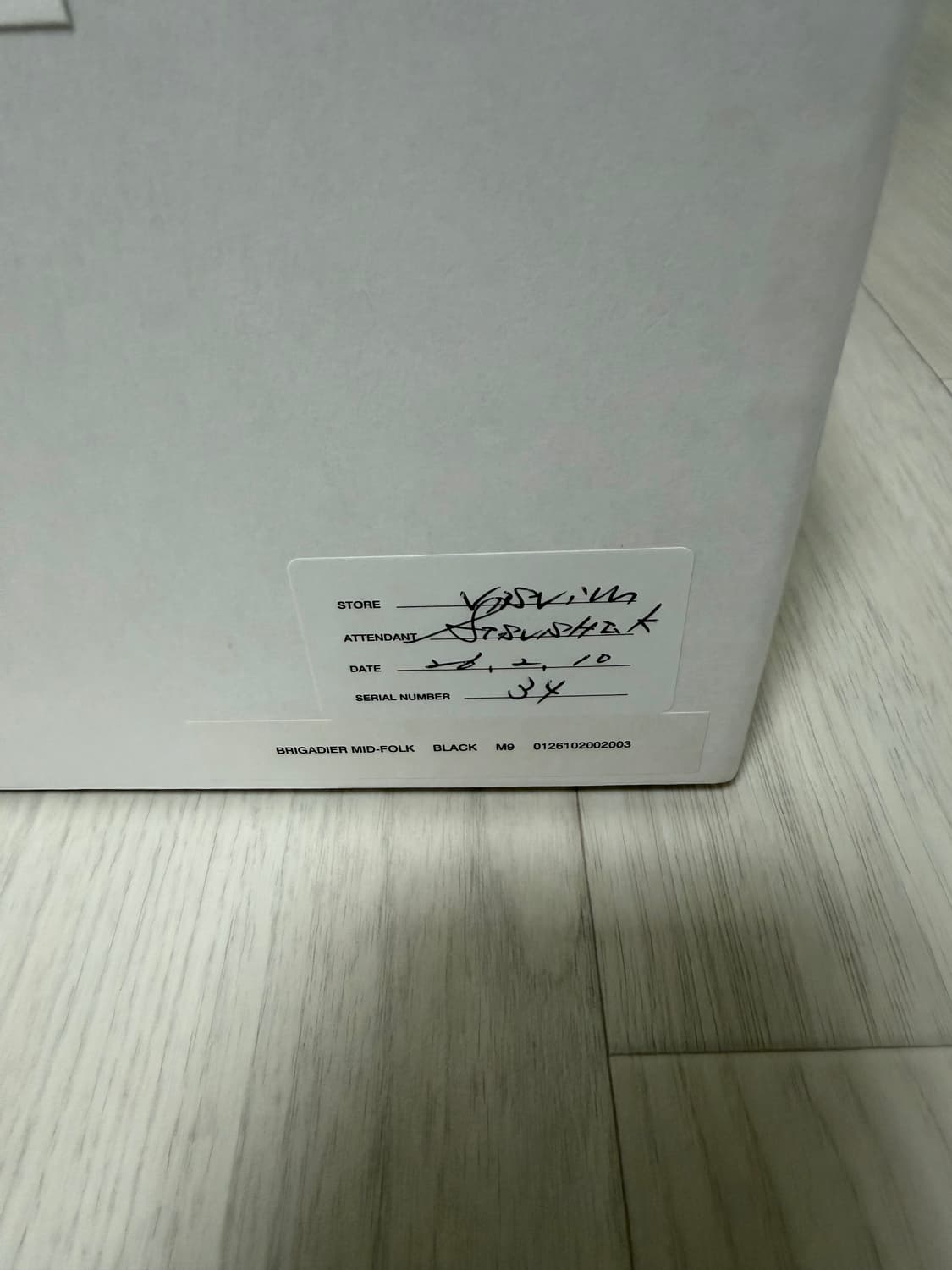 26ss 비즈빔 브리가디어 9 상품이미지3