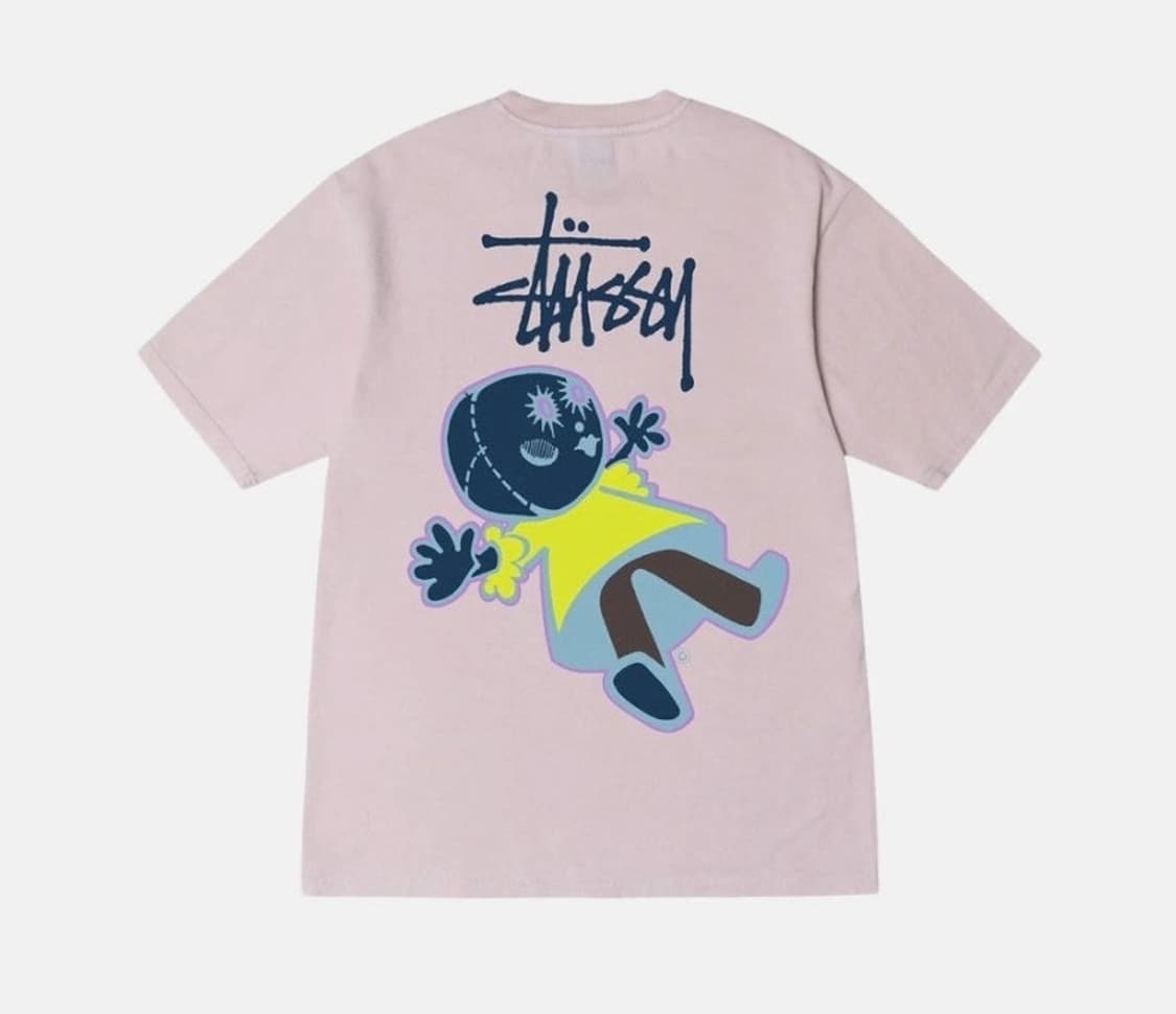 스투시 돌리 티셔츠 핑크블러쉬 S 상품이미지1