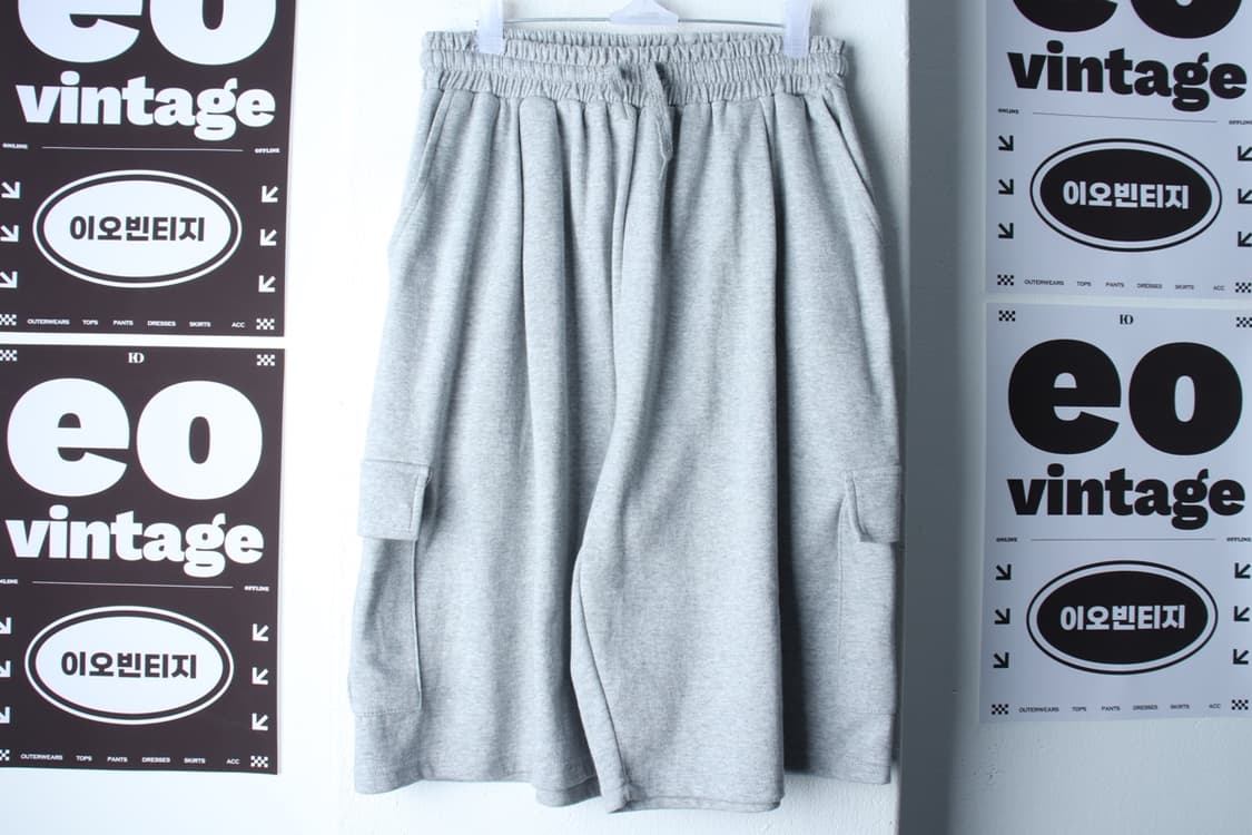(L-XL) 어나더아카이브 반바지 팬츠 카고 버뮤다 밴딩-P9976 상품이미지2