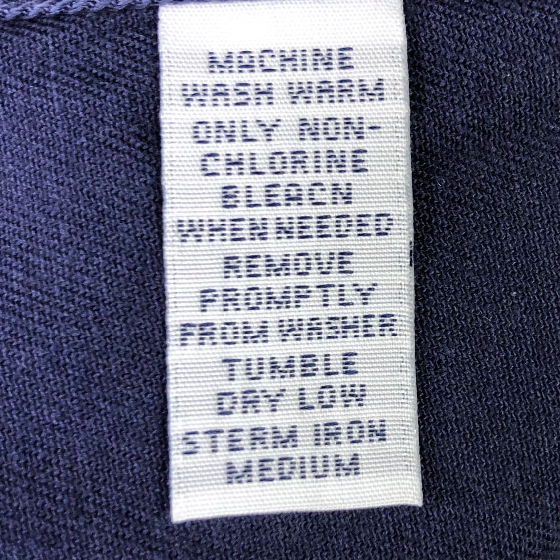 XL 폴로 네이비 솔리드코튼 셔츠 상품이미지4