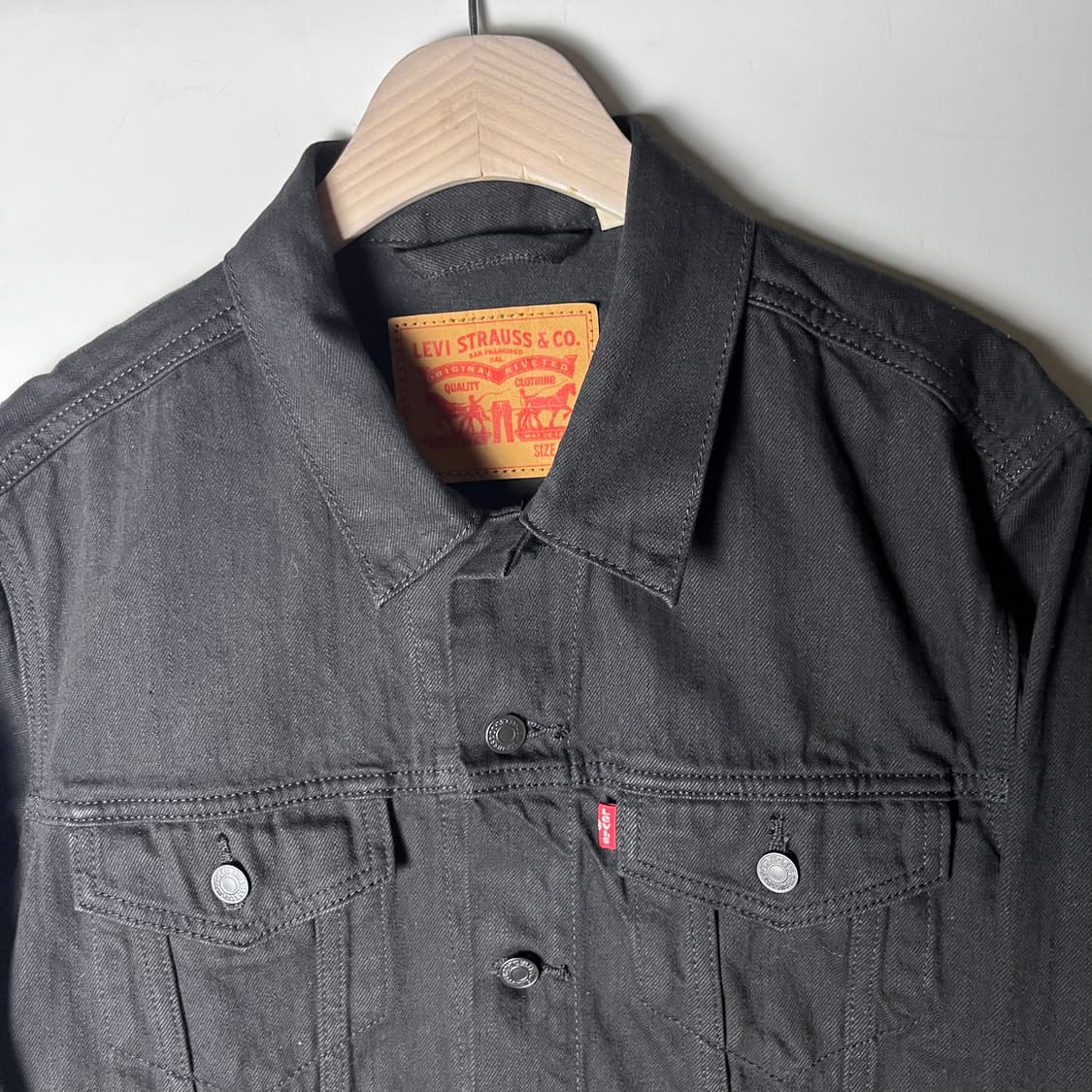 [Levi's] 리바이스 블랙 트러커자켓 상품이미지3