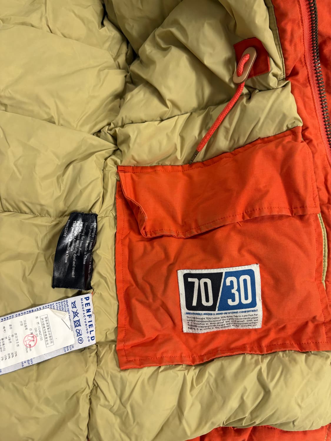 Penfield duck-down padded jumper XS 상품이미지5