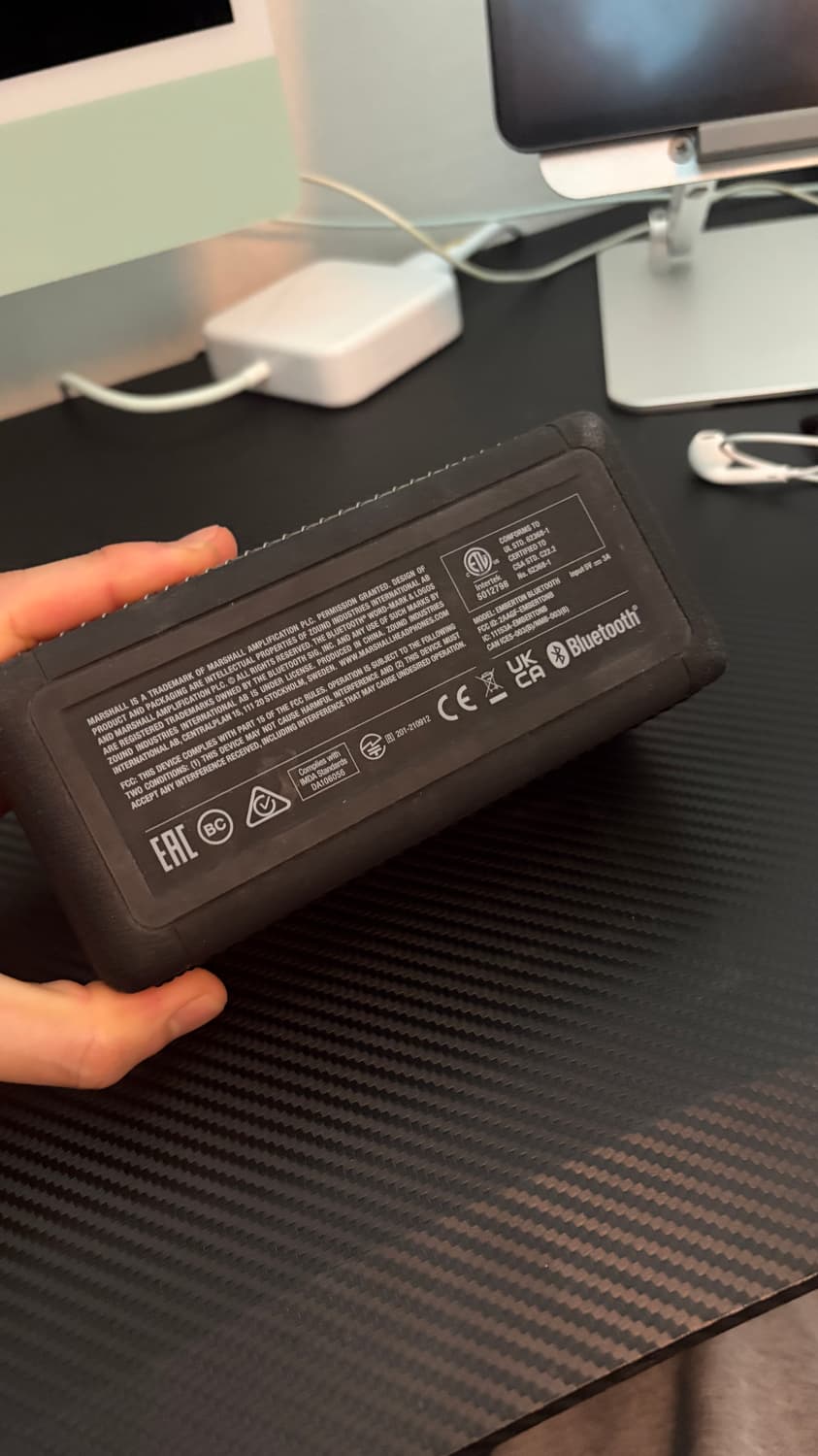 마샬 앰버튼 2 블루투스 스피커  상품이미지6