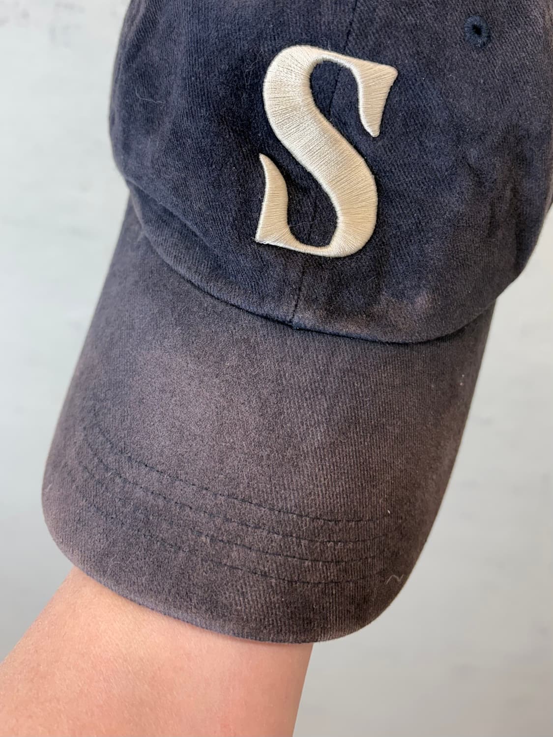 세터 빈티지 선페이드 볼캡 네이비 상품이미지3