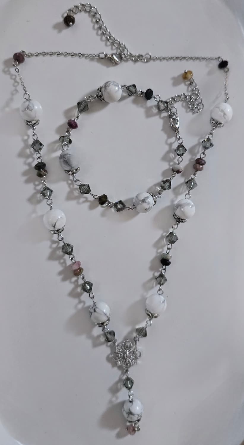 엔틱 백송석 핸드메이드 목걸이 상품이미지8