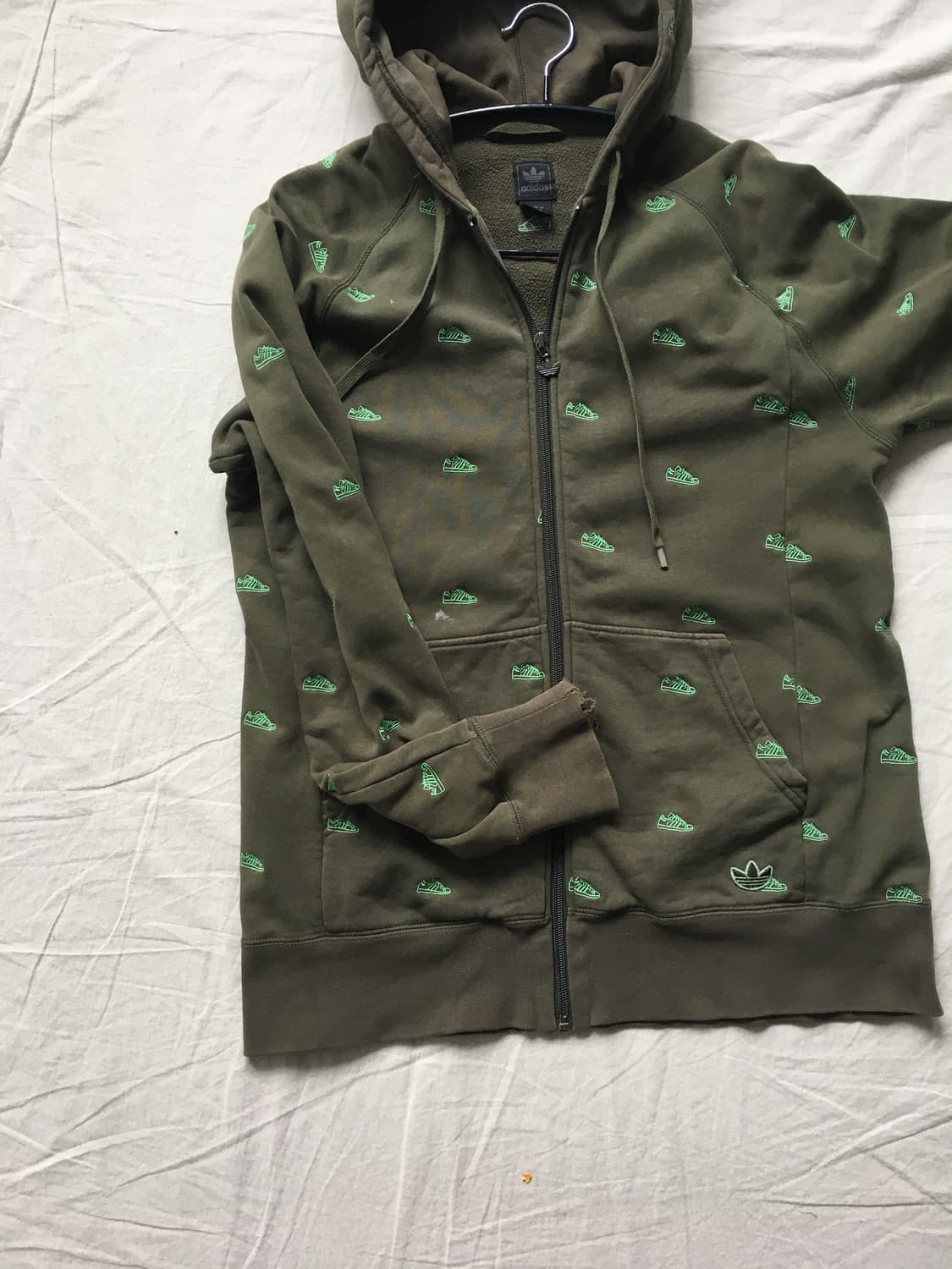 아디다스 그래픽패턴 후드집업 상품이미지6