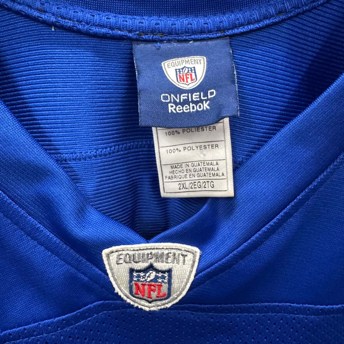 리복 NFL 이큅먼트 시애틀 시호크스 풋볼 저지 블루 상품이미지9
